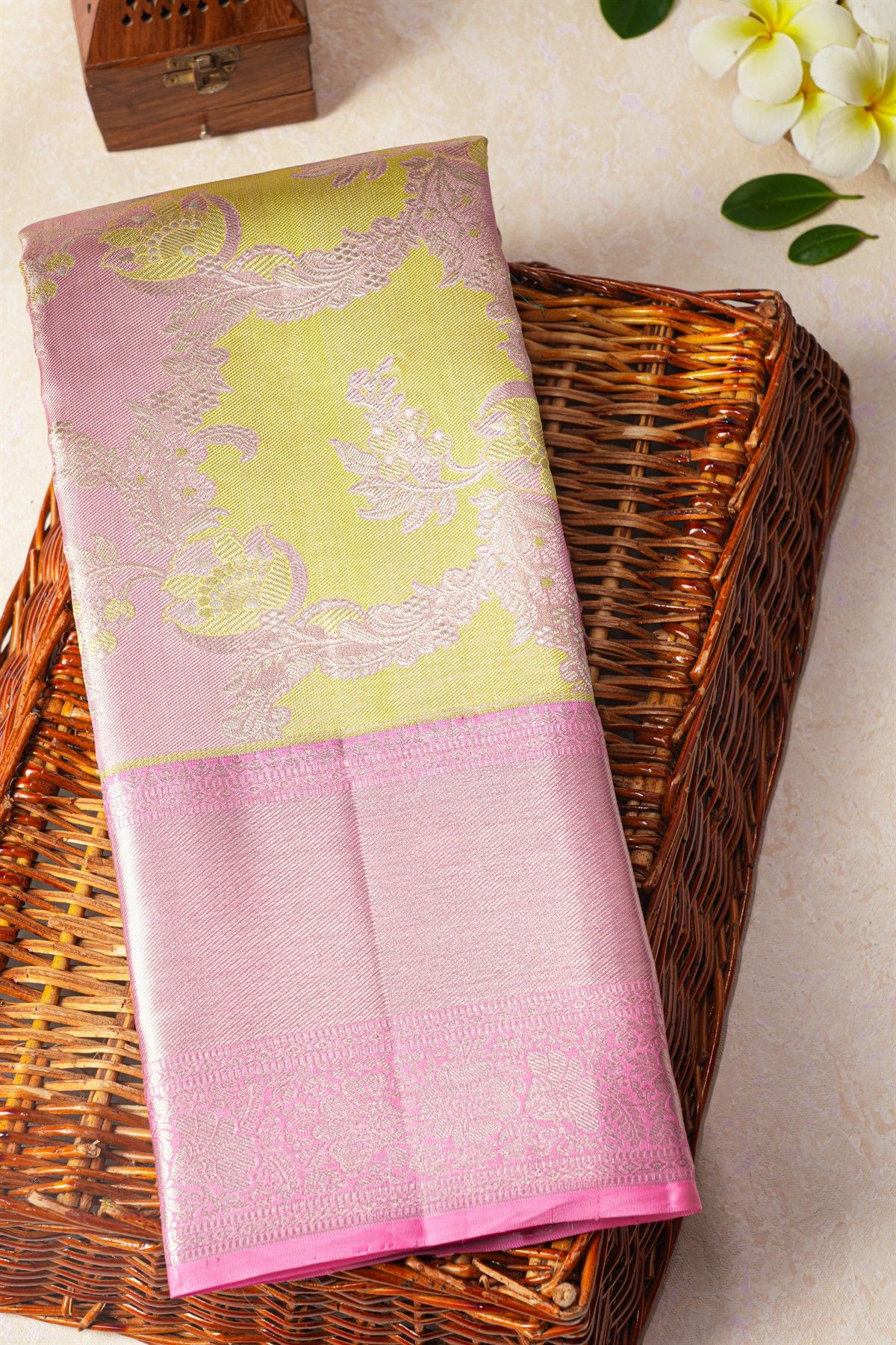 Kancheepuram Silk Multicolour Saree