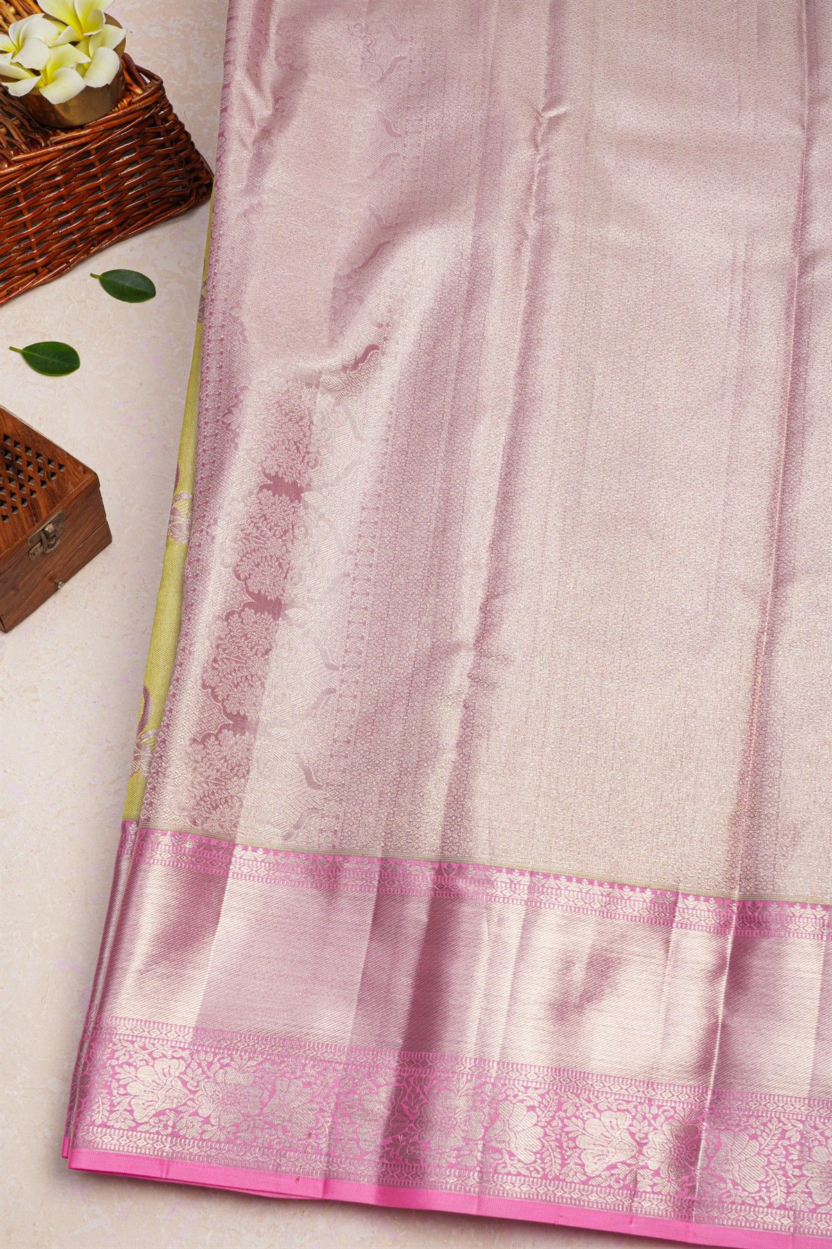 Kancheepuram Silk Multicolour Saree