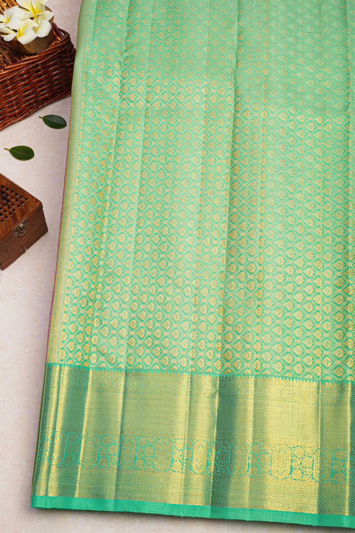 Kancheepuram Silk Pink Saree