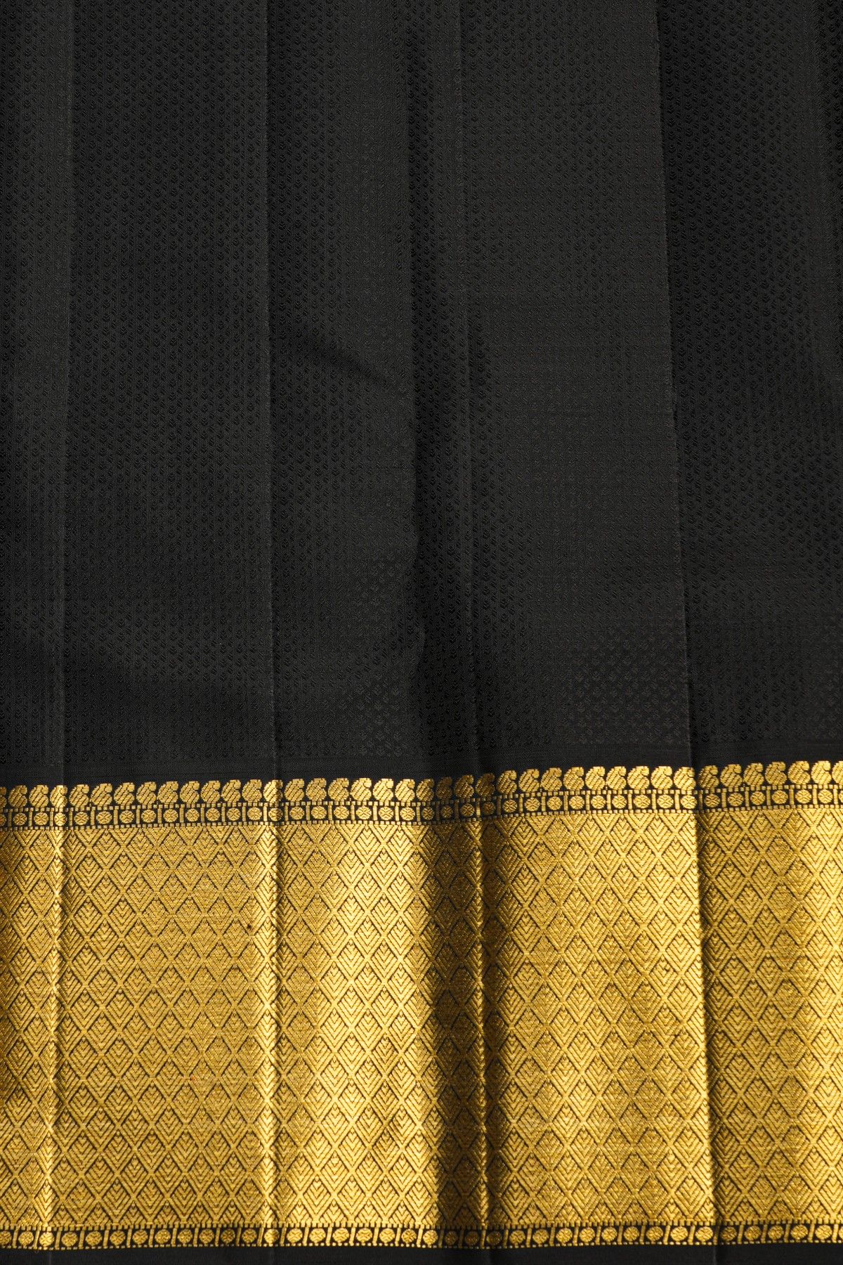 Kancheepuram Silk Off White Saree