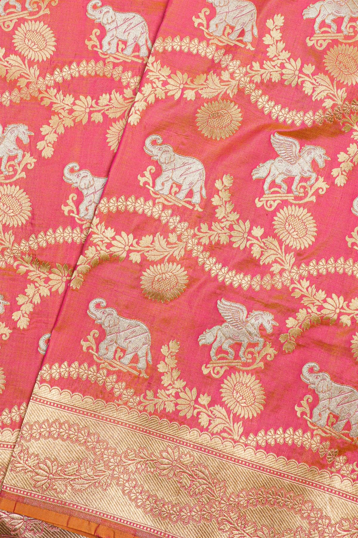 Banarasi Silk Dual Colour Saree
