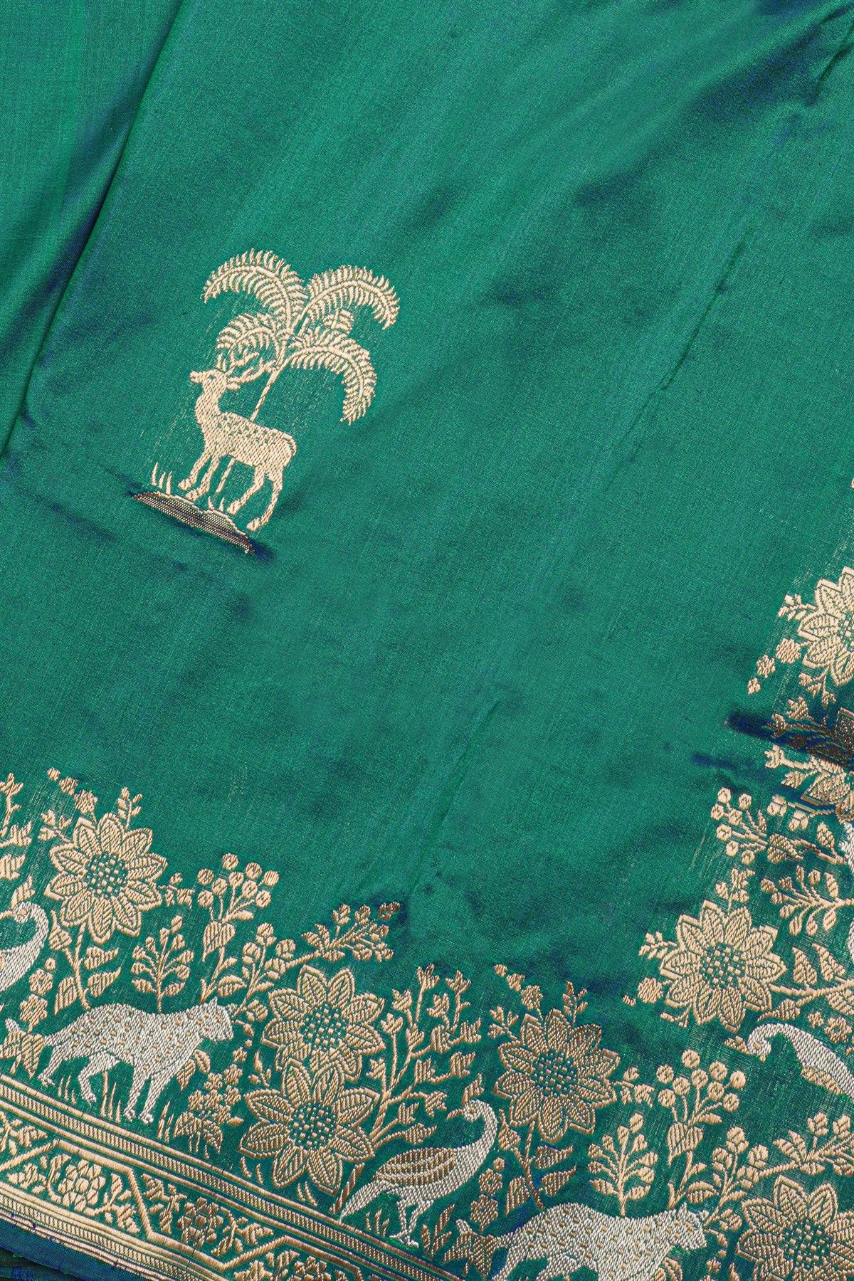 Banarasi Silk Dual Colour Saree