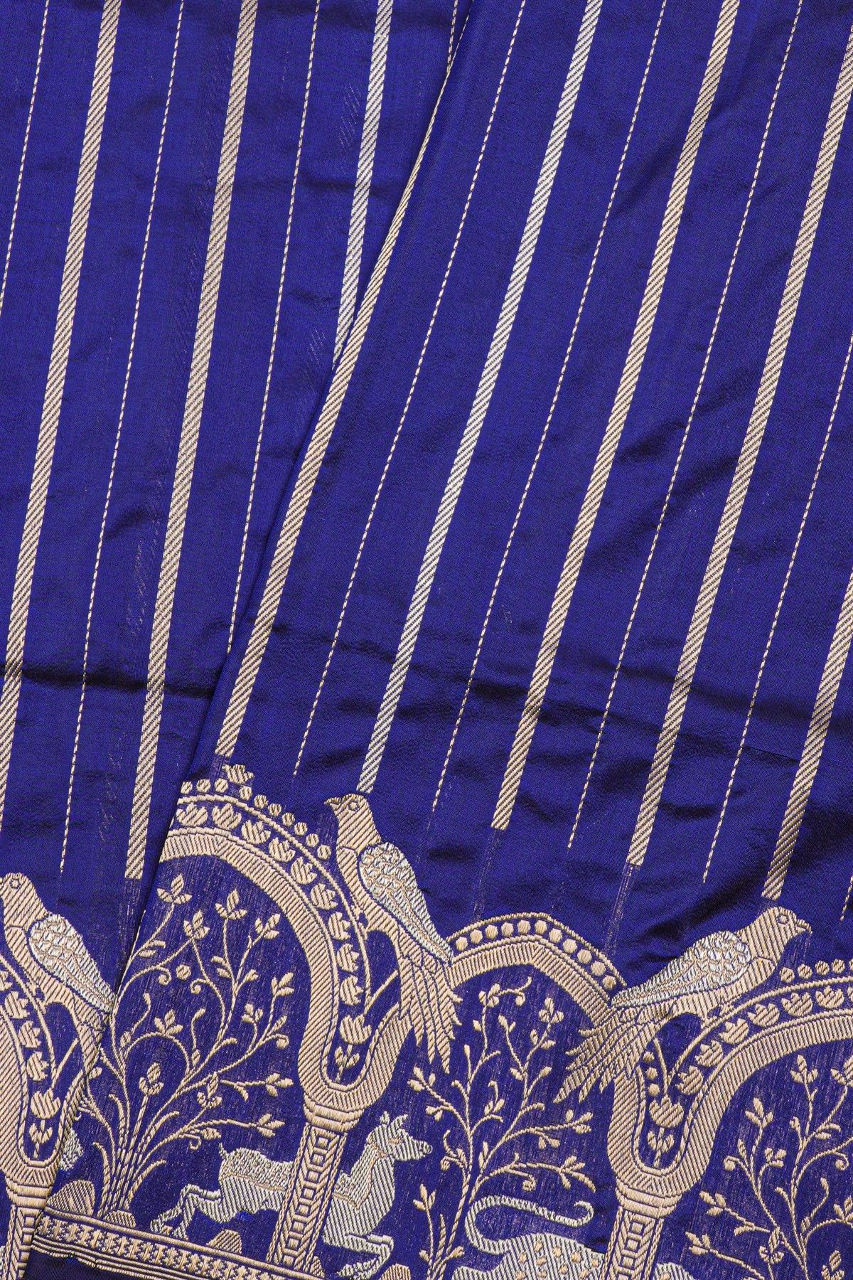 Banarasi Silk Royal Blue Saree