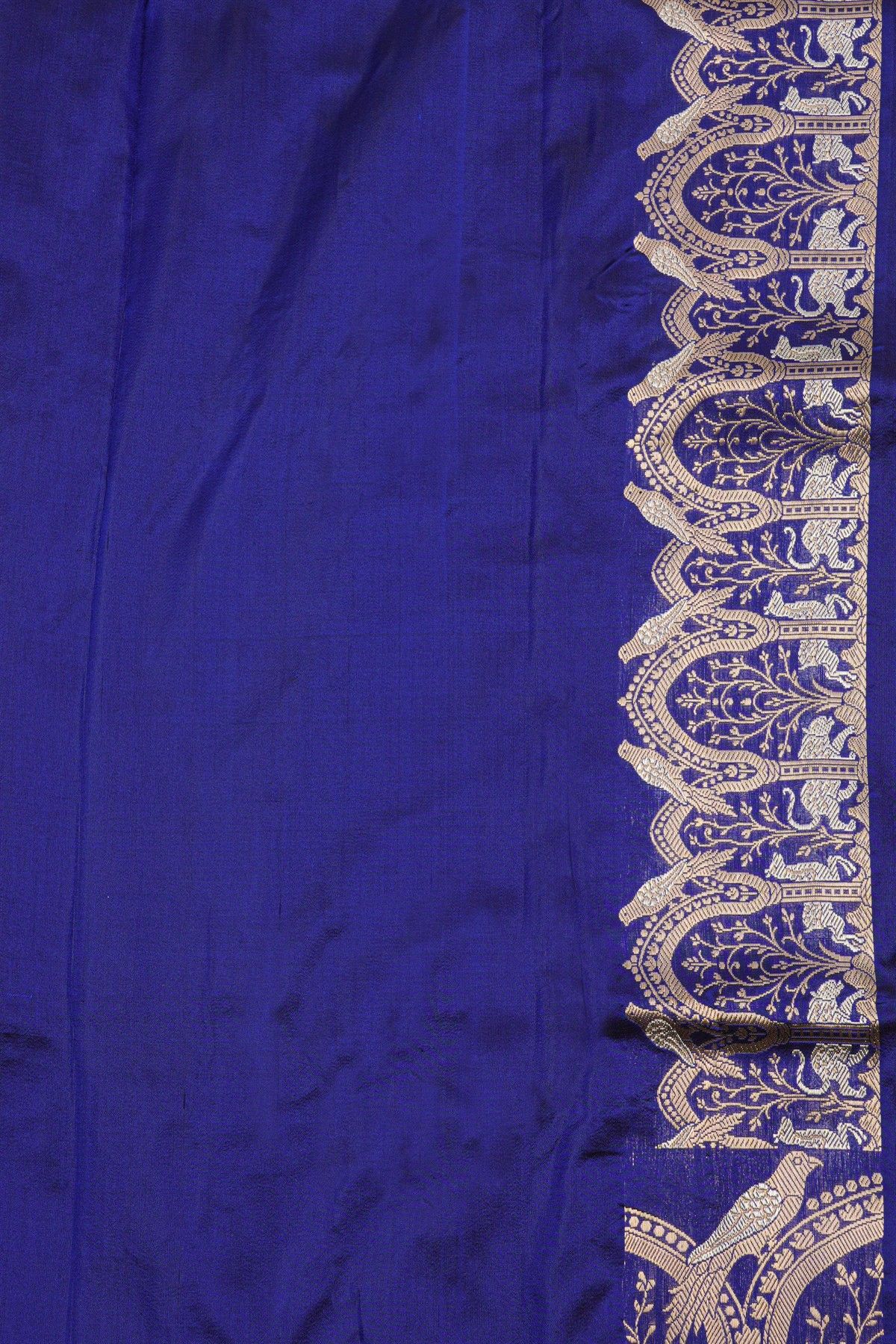 Banarasi Silk Royal Blue Saree