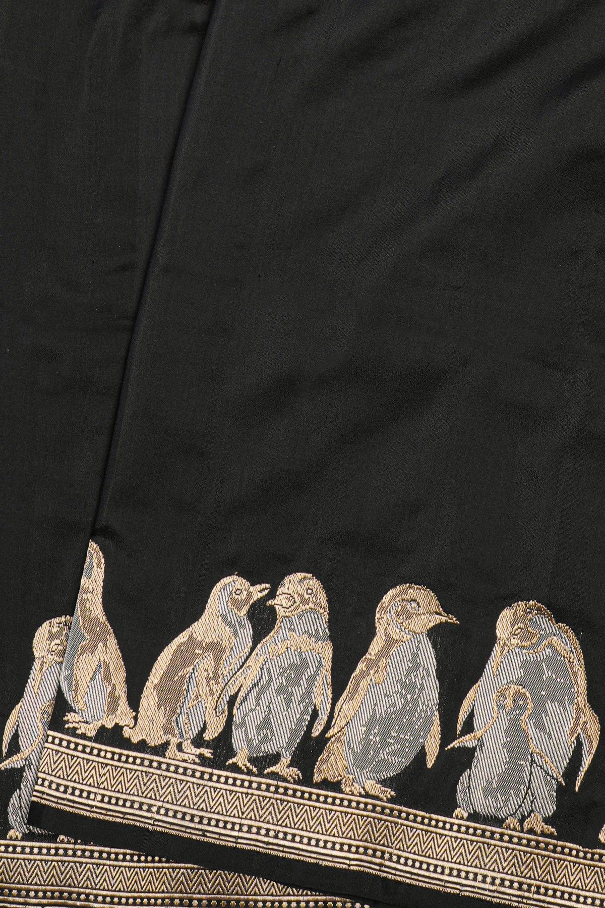 Banarasi Silk Black Saree