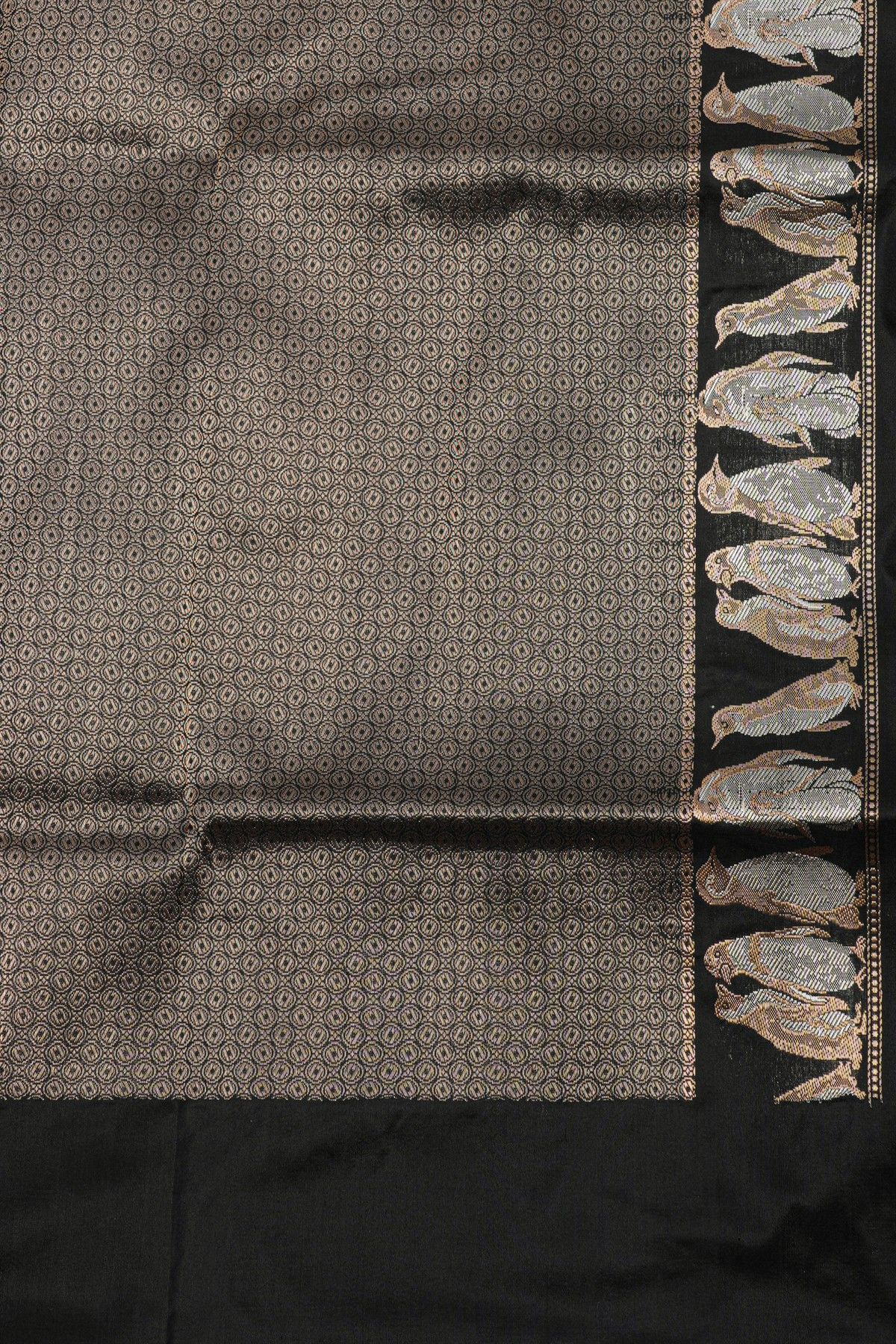 Banarasi Silk Black Saree