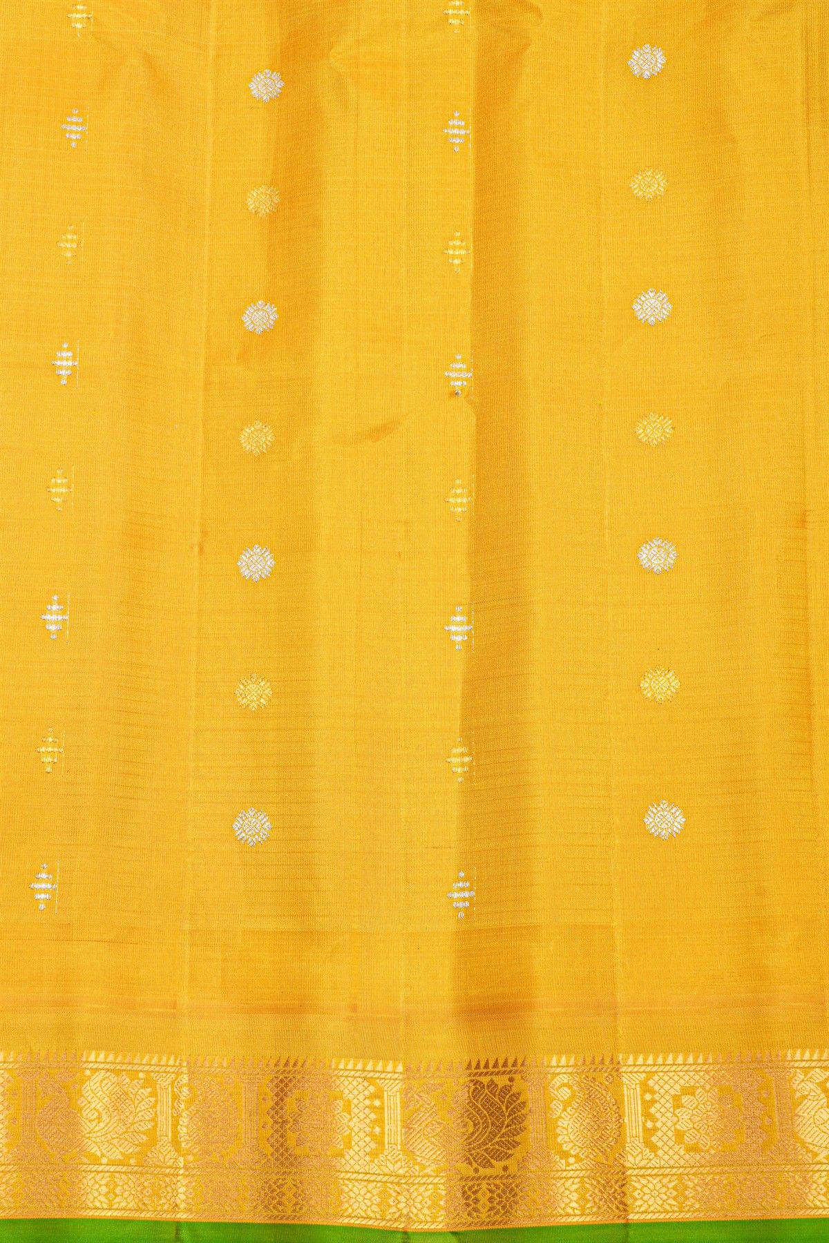 Gadwal Silk Baby Pink Saree