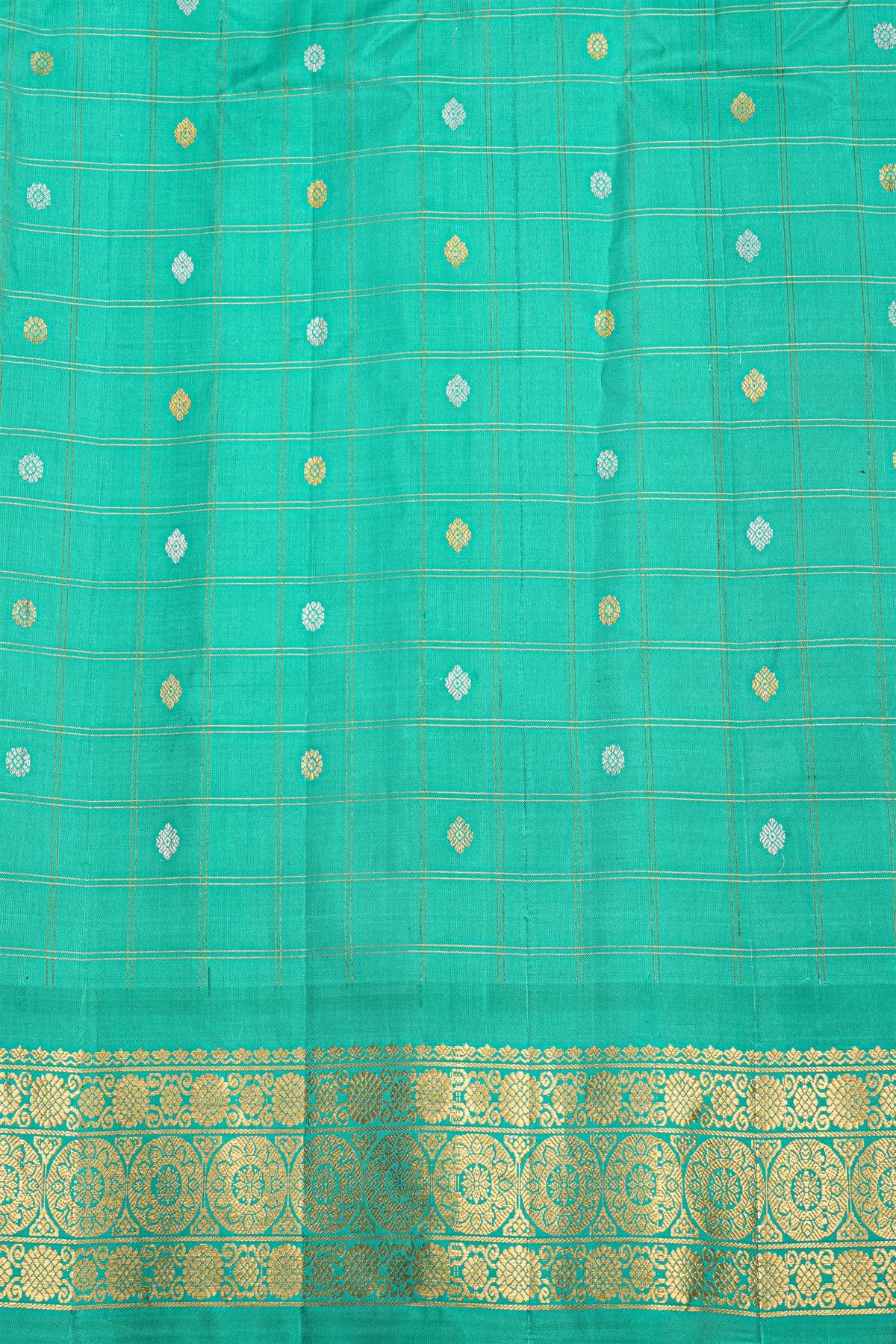 Gadwal Silk Rani Pink Saree