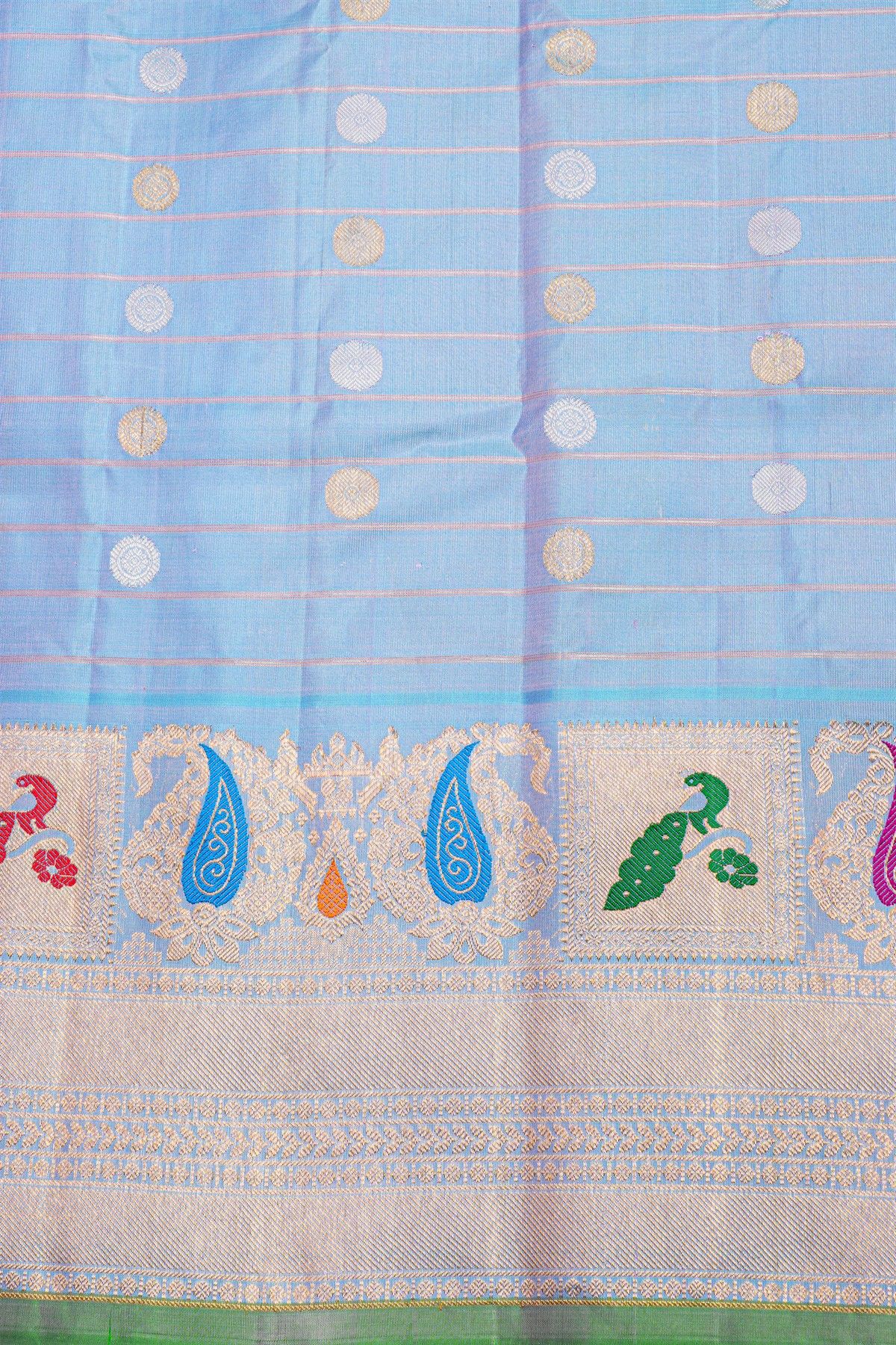 Gadwal Silk Lilac Saree