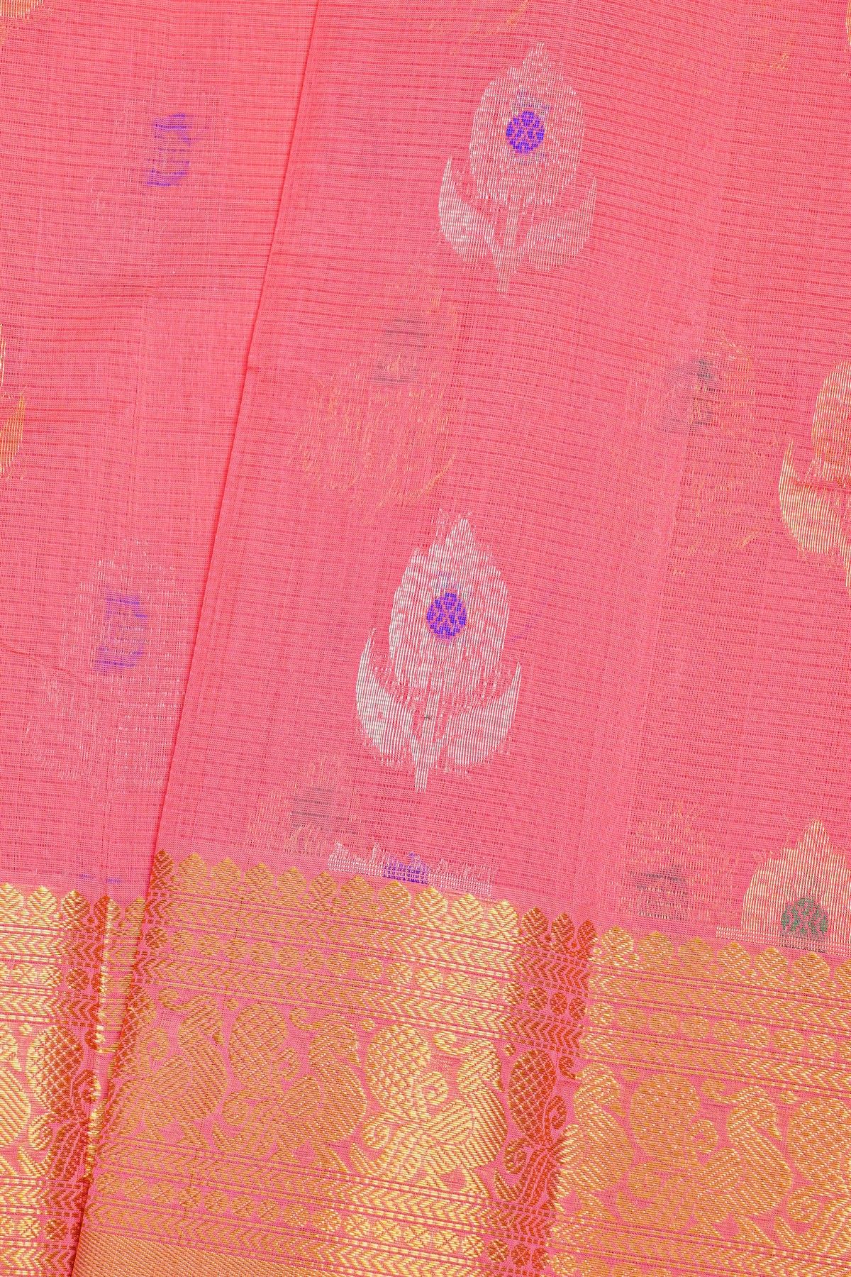 Kuppadam Sico Pink Saree