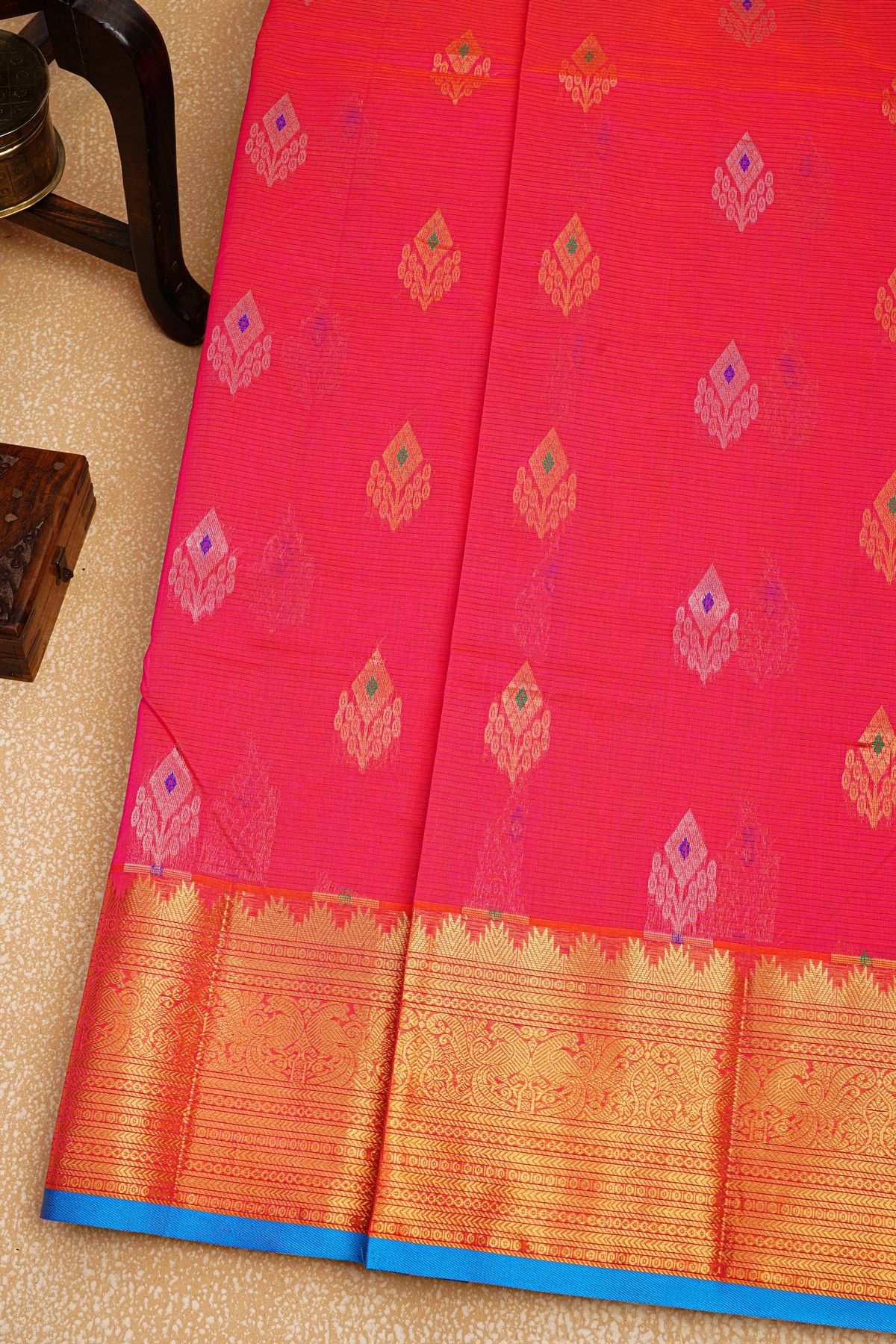 Kuppadam Sico Pink Saree