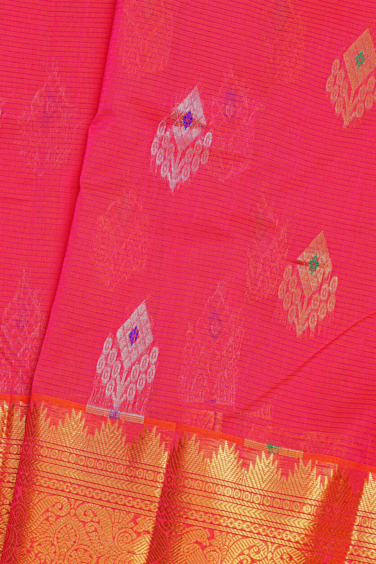Kuppadam Sico Pink Saree