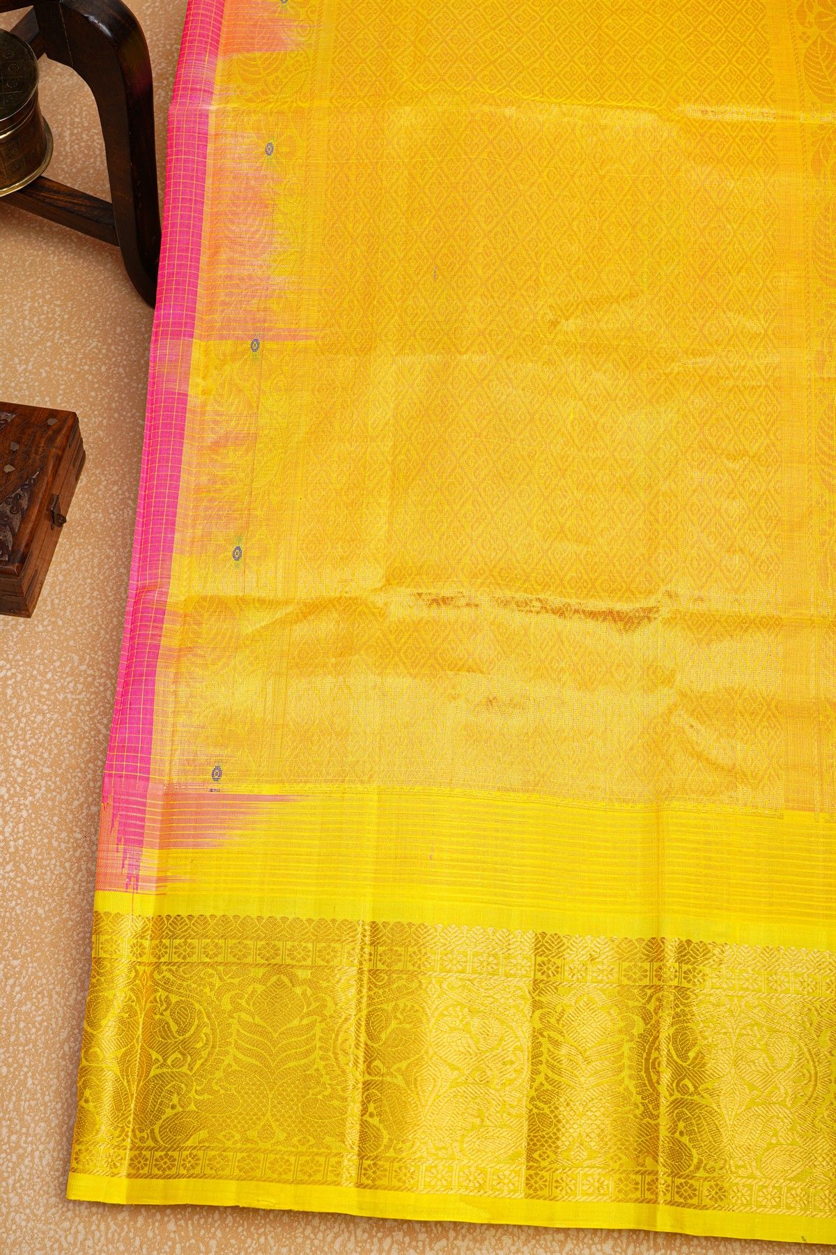 Kuppadam Sico Pink Saree