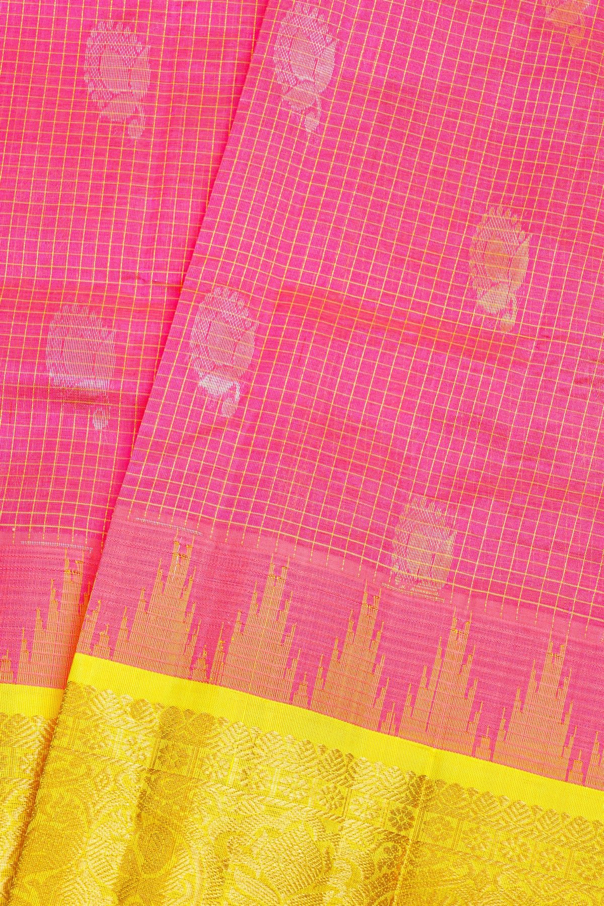 Kuppadam Sico Pink Saree