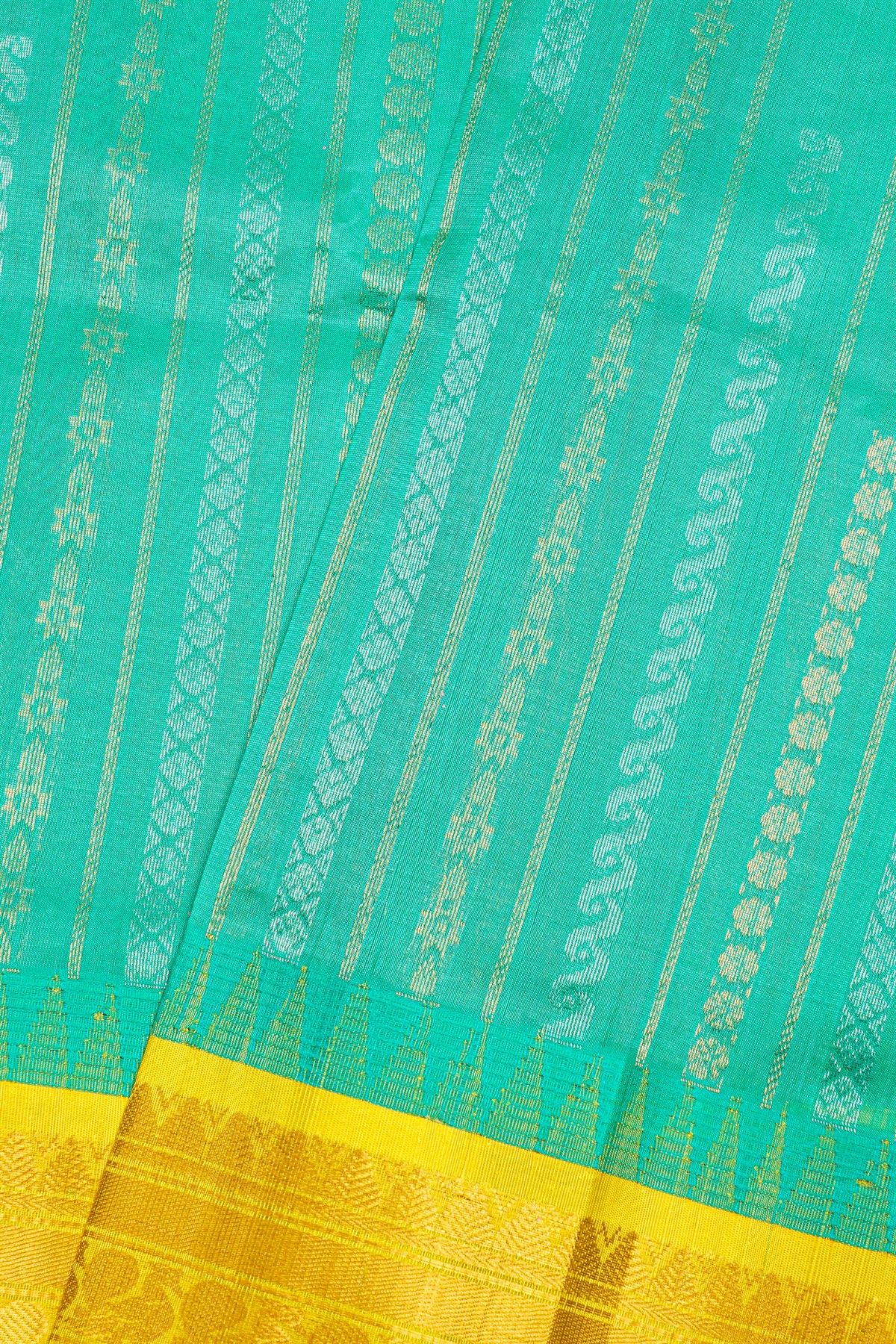 Kuppadam Sico Sky Blue Saree