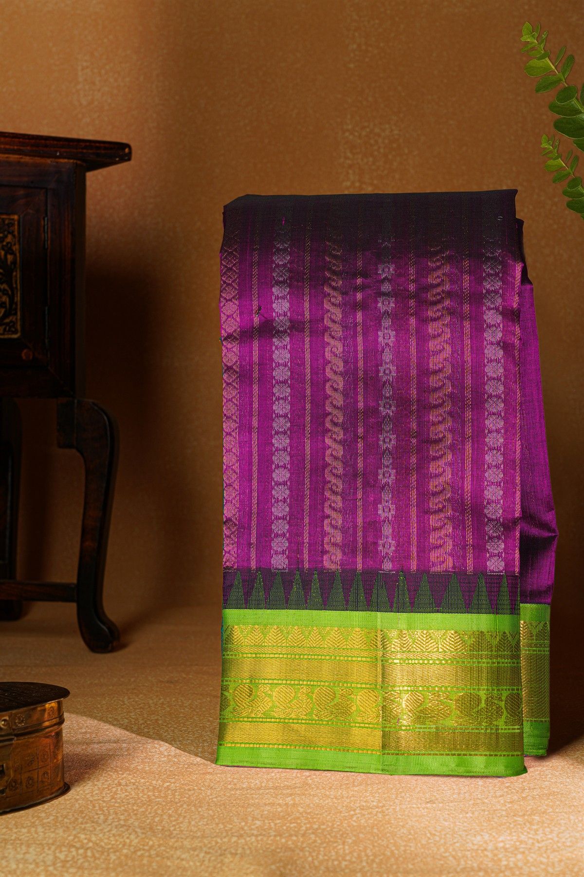 Kuppadam Sico Purple Saree