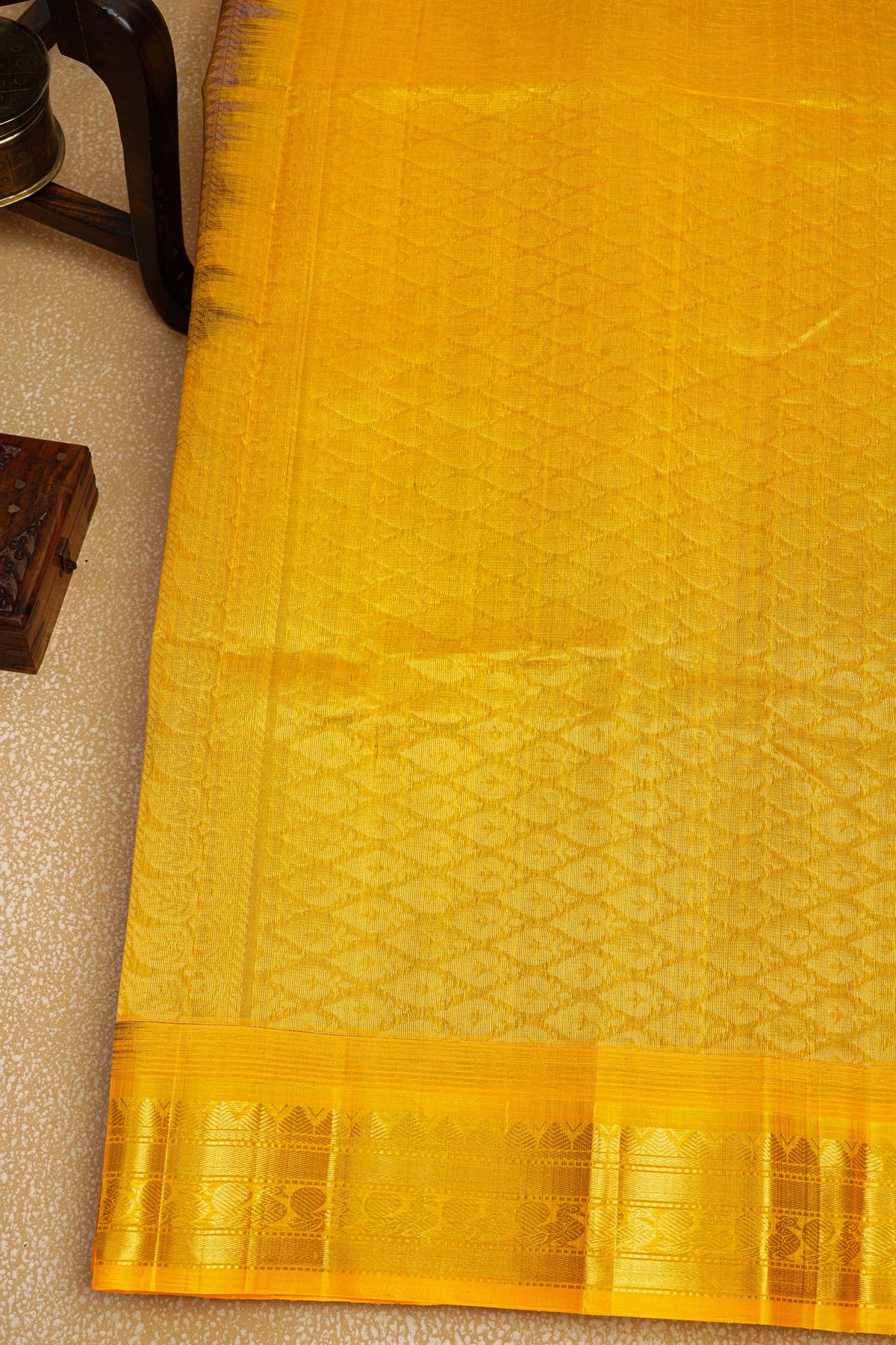 Kuppadam Sico Navy Blue Saree