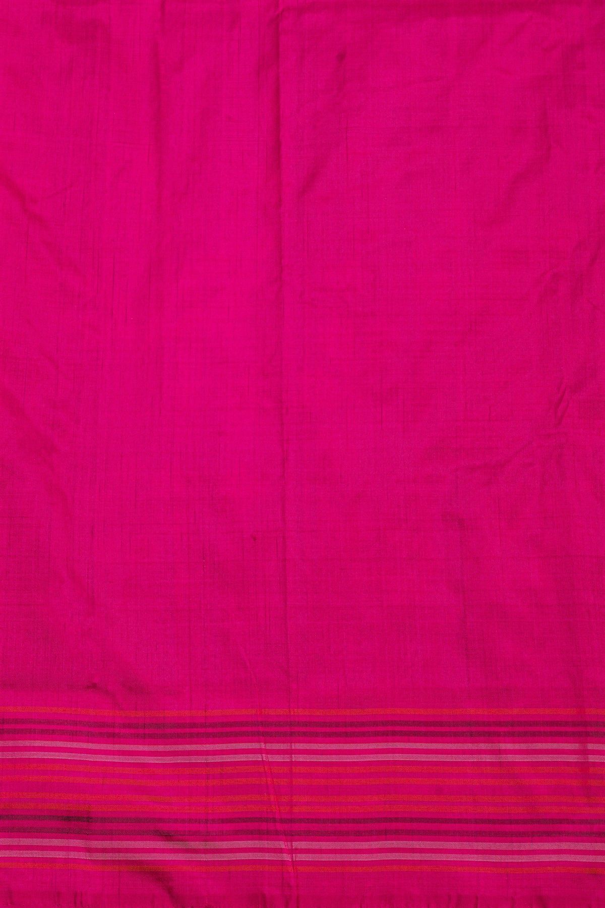 Ikat Silk Navy Blue Saree