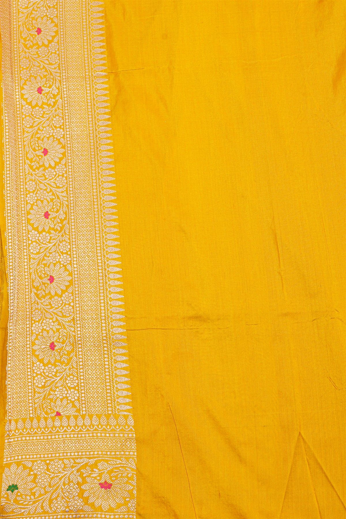 Banarasi Silk Mustard Saree