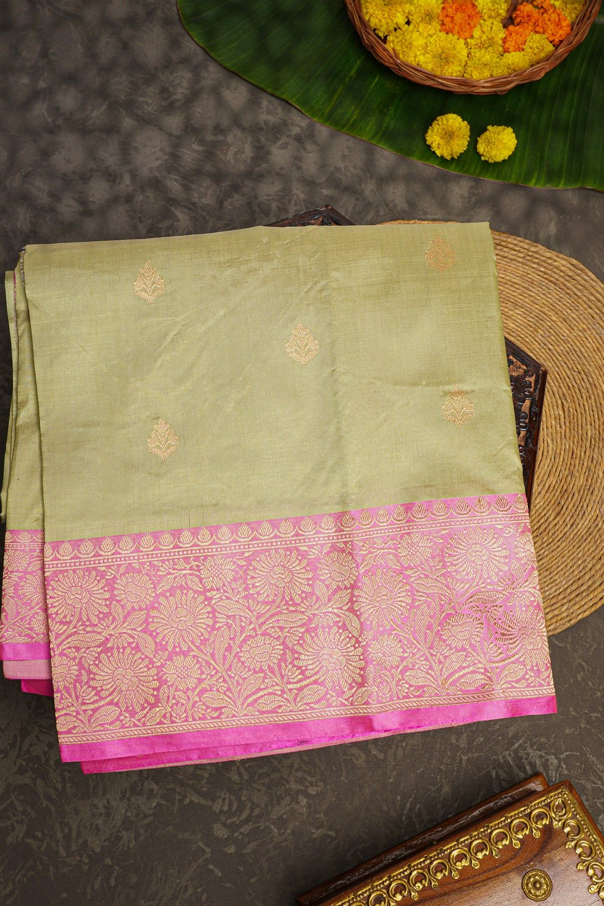 Banarasi Silk Beige Saree