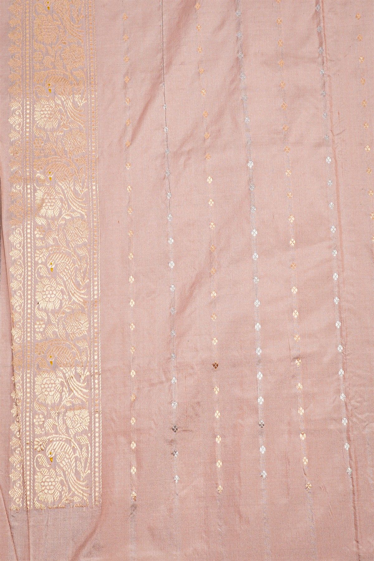 Banarasi Silk Peach Saree