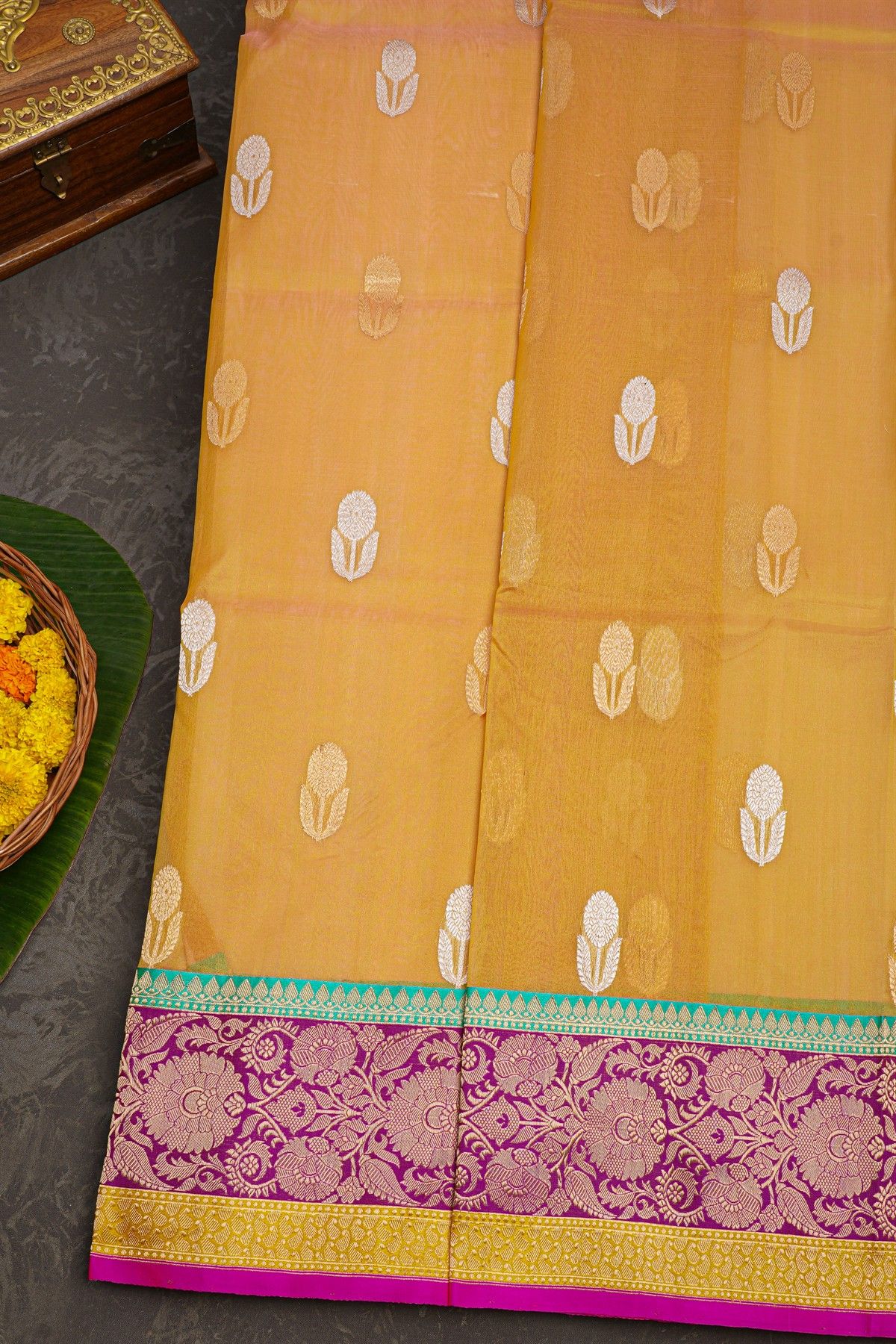 Banarasi Silk Dual Colour Saree