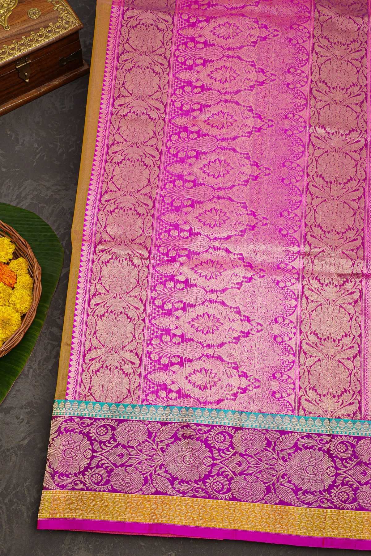 Banarasi Silk Dual Colour Saree