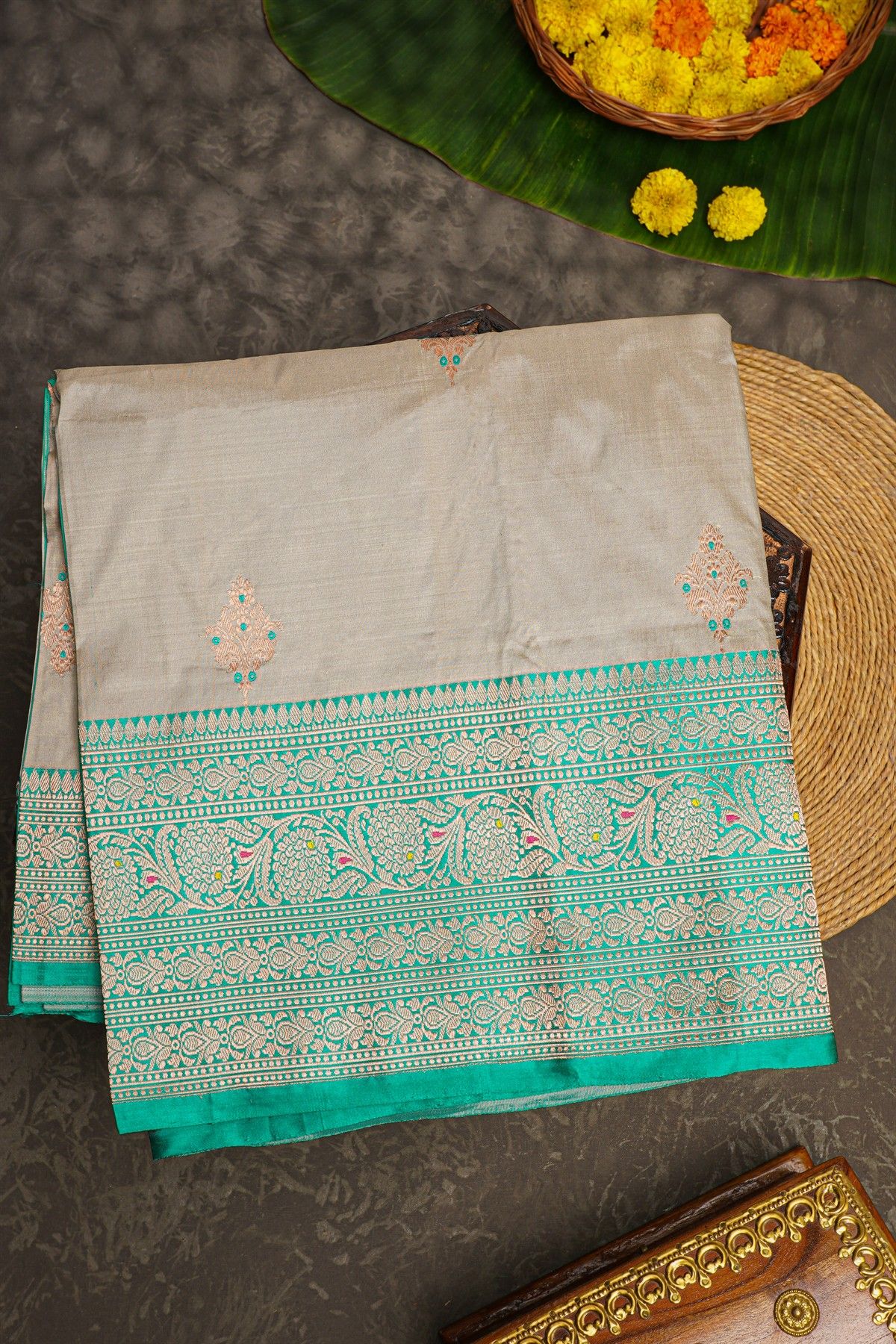 Banarasi Silk Beige Saree