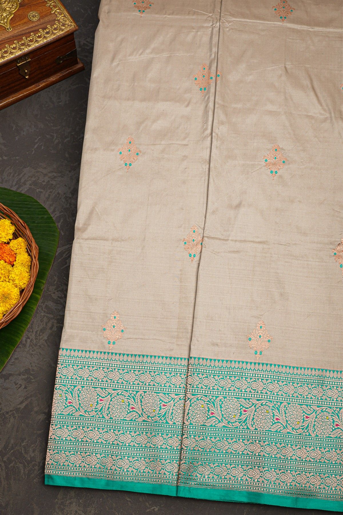 Banarasi Silk Beige Saree