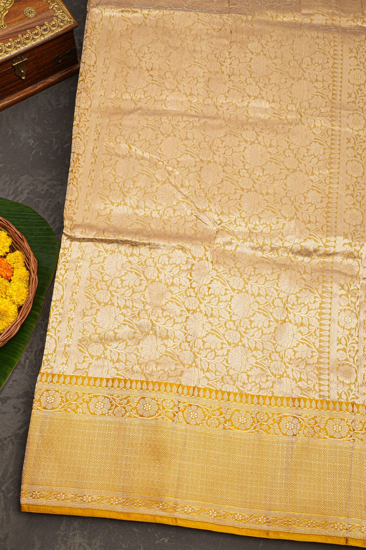 Banarasi Silk Mauve Saree