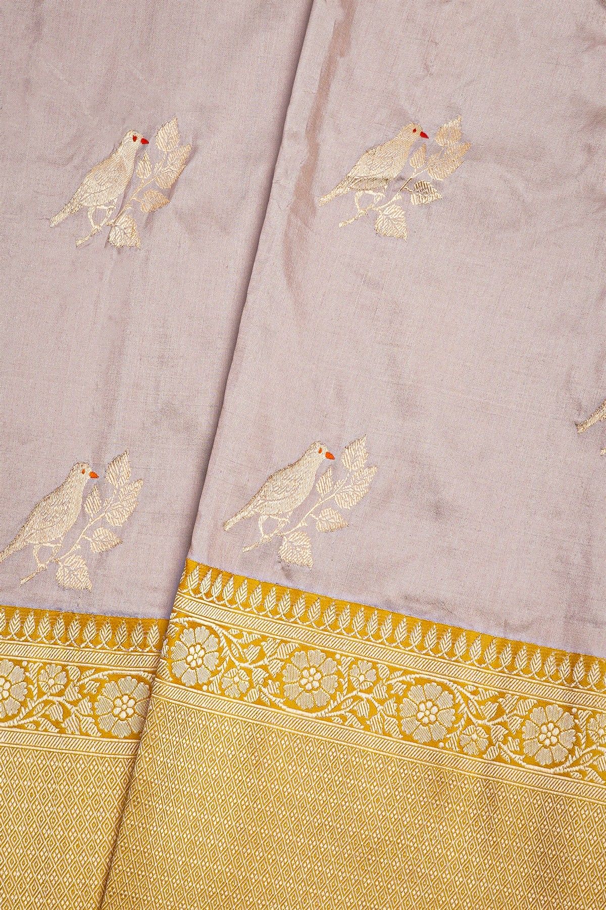 Banarasi Silk Mauve Saree
