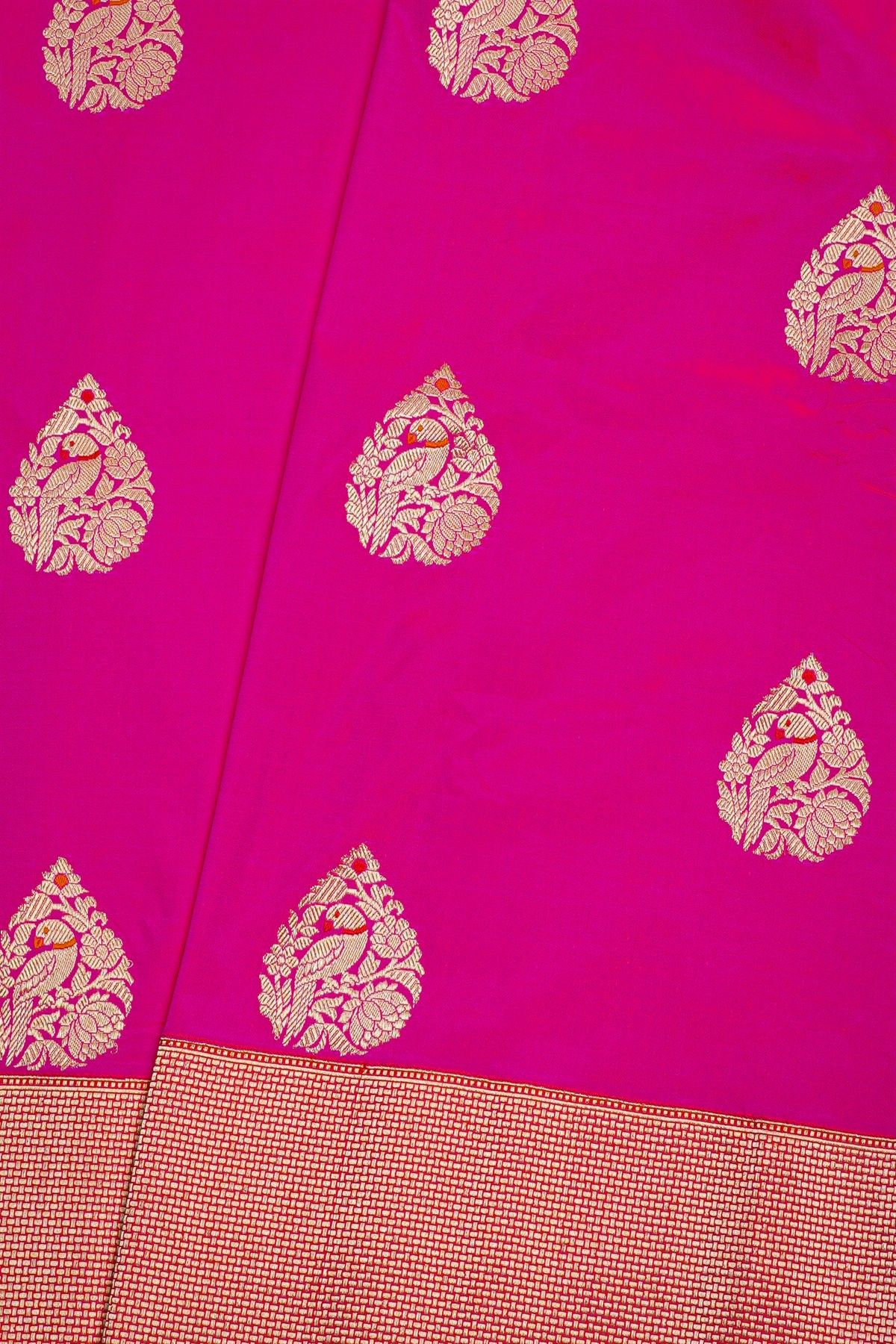 Banarasi Silk Pink Saree