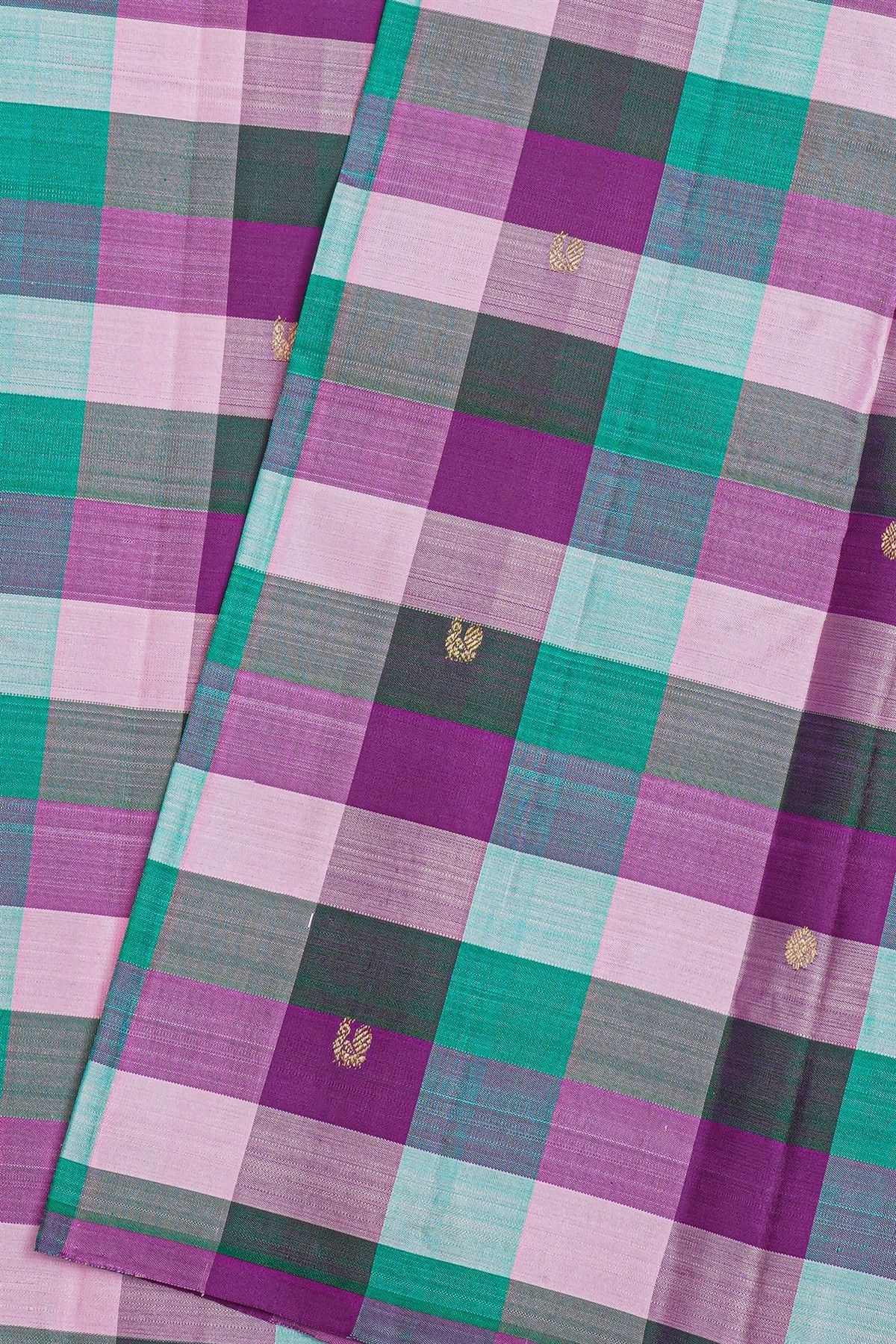 Kancheepuram Silk Multicolour Saree