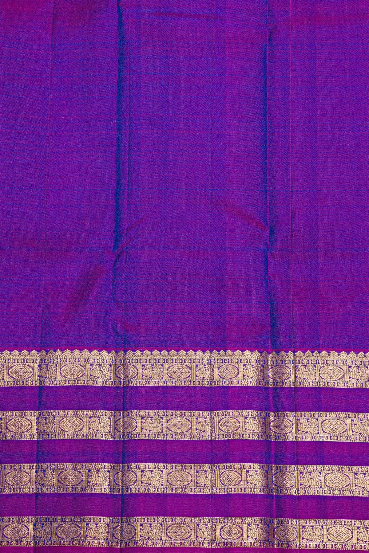 Kancheepuram Silk Sea Blue Saree