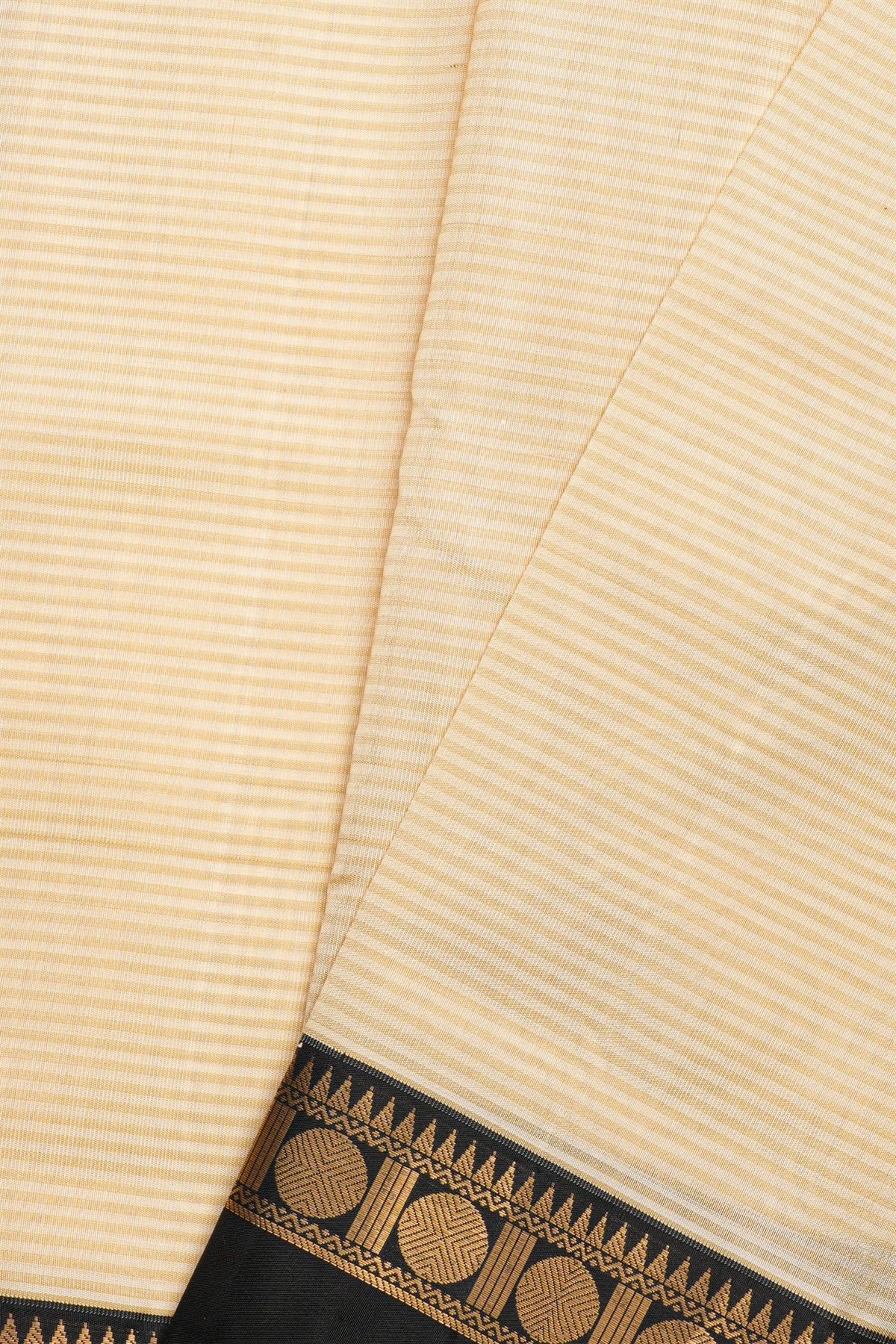 Coimbatore Soft Silk Cream Saree