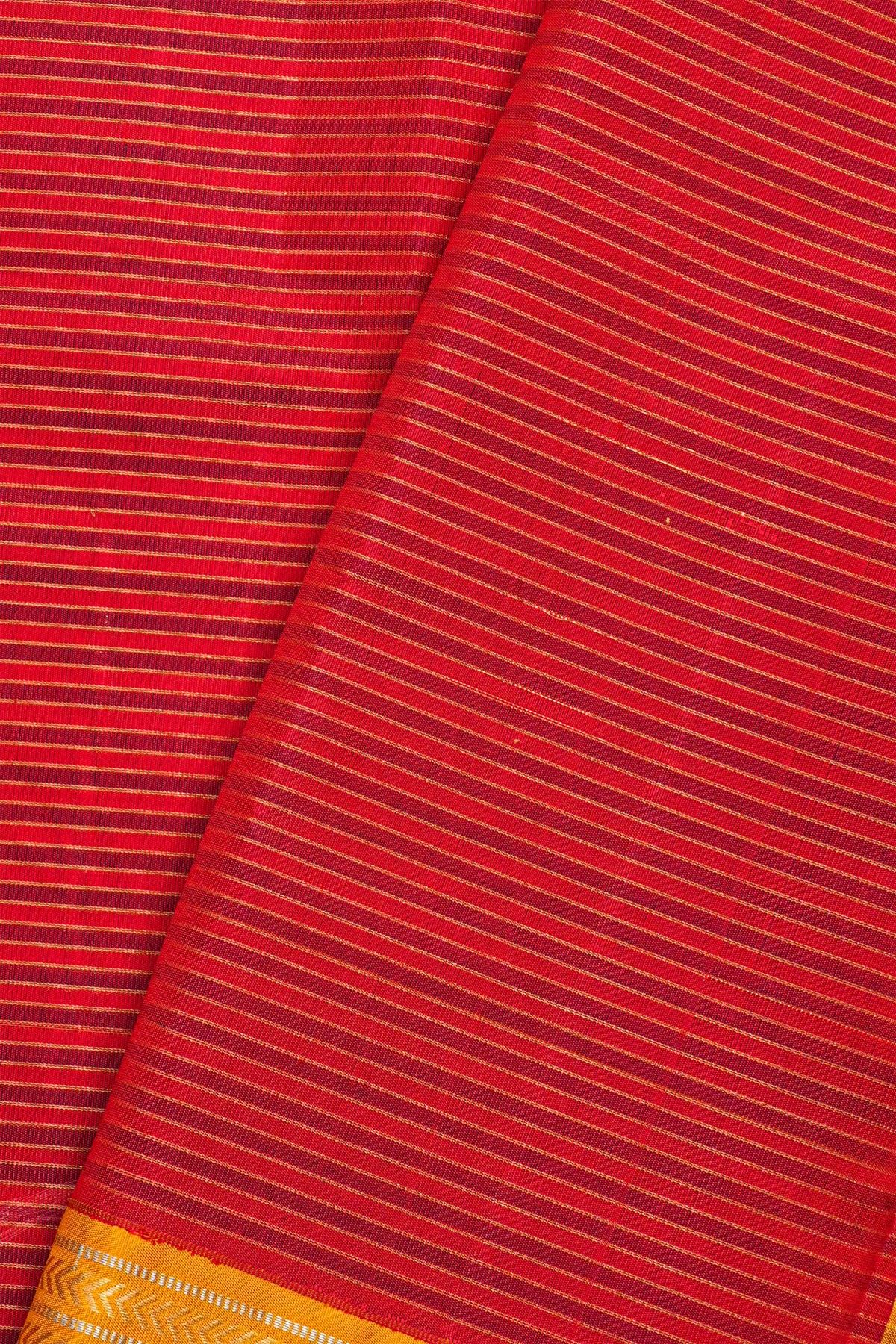 Coimbatore Soft Silk Red Saree