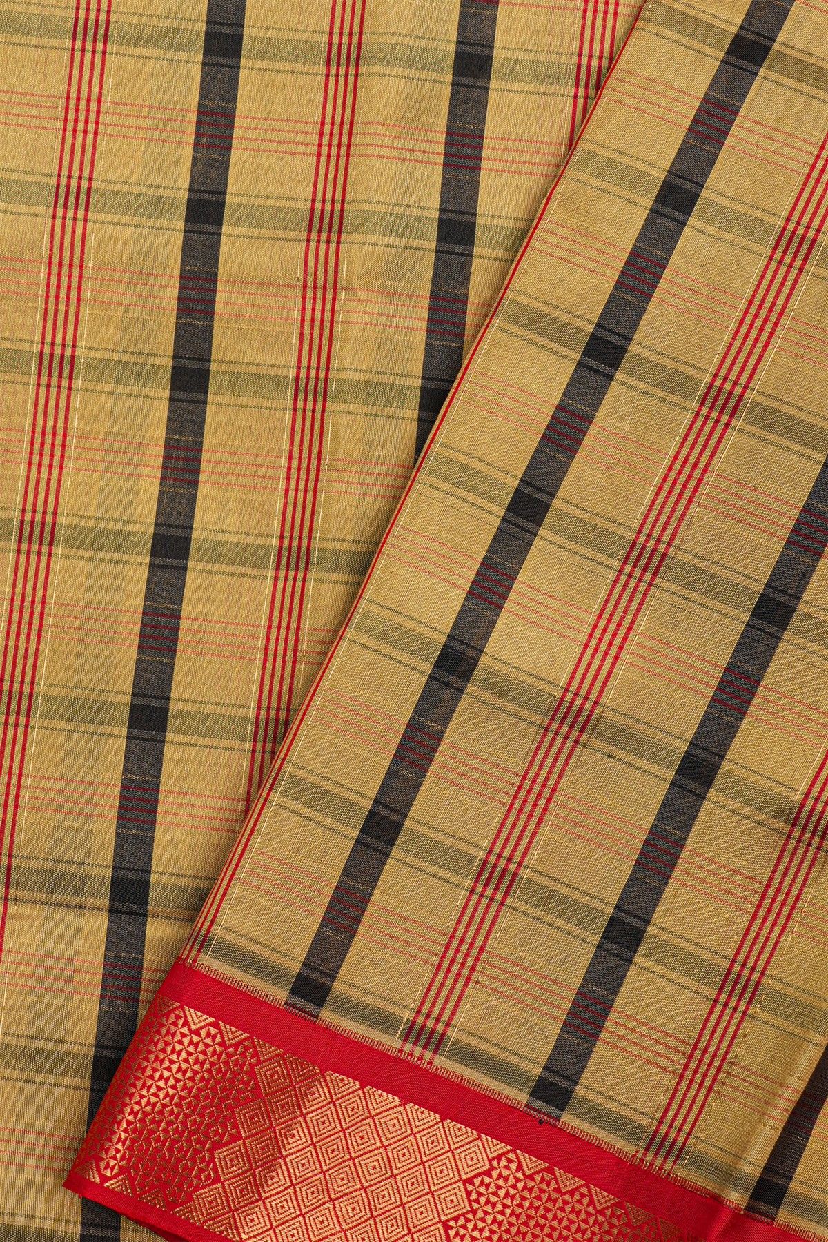 Coimbatore Soft Silk Yellow Saree