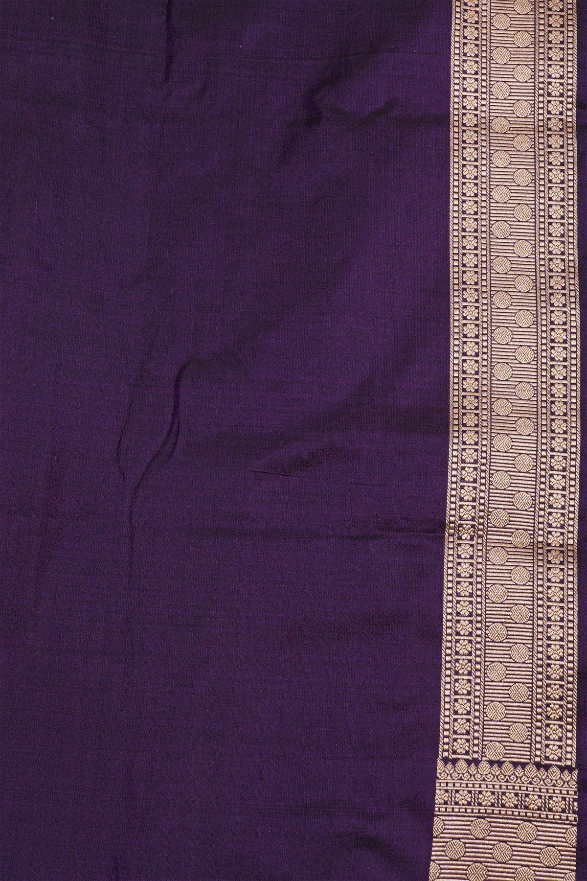 Banarasi Silk Violet Saree