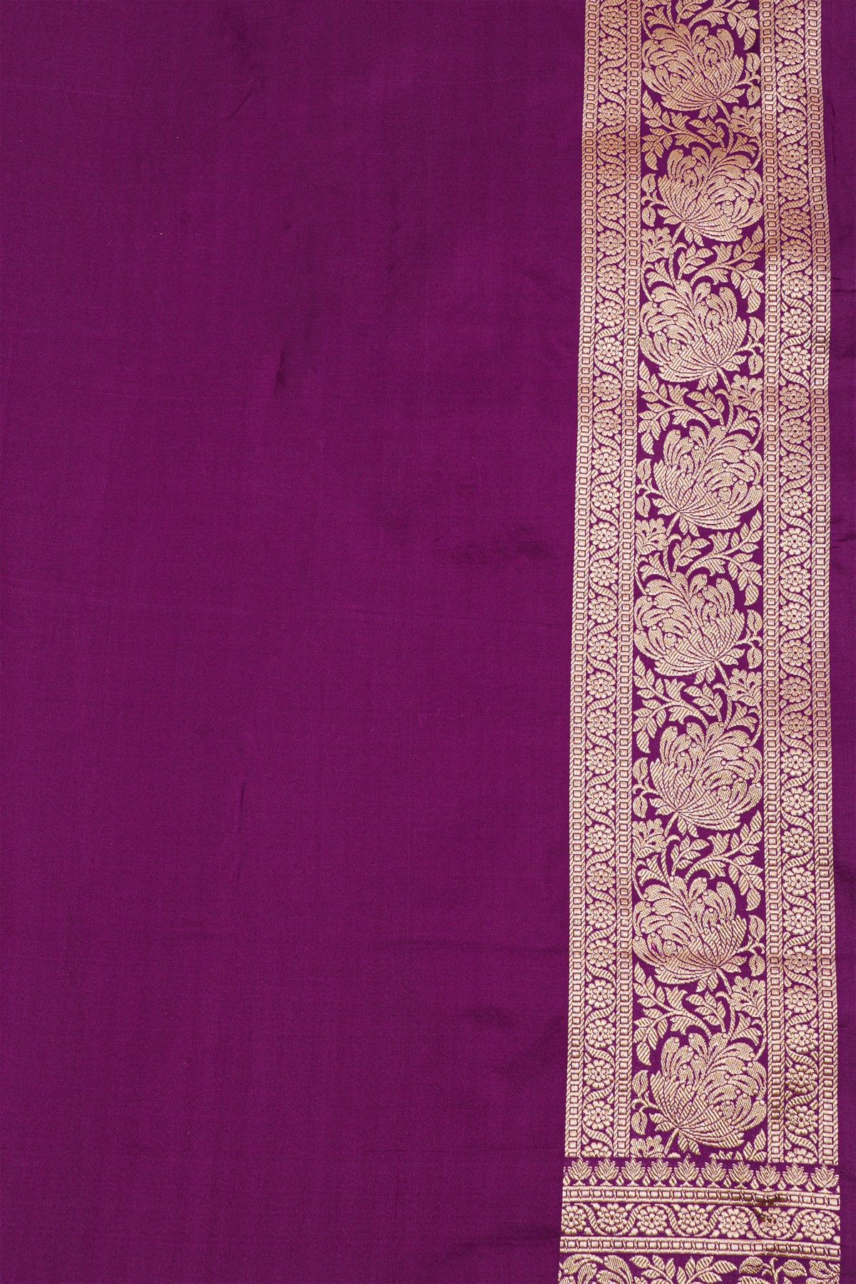 Banarasi Silk Purple Saree