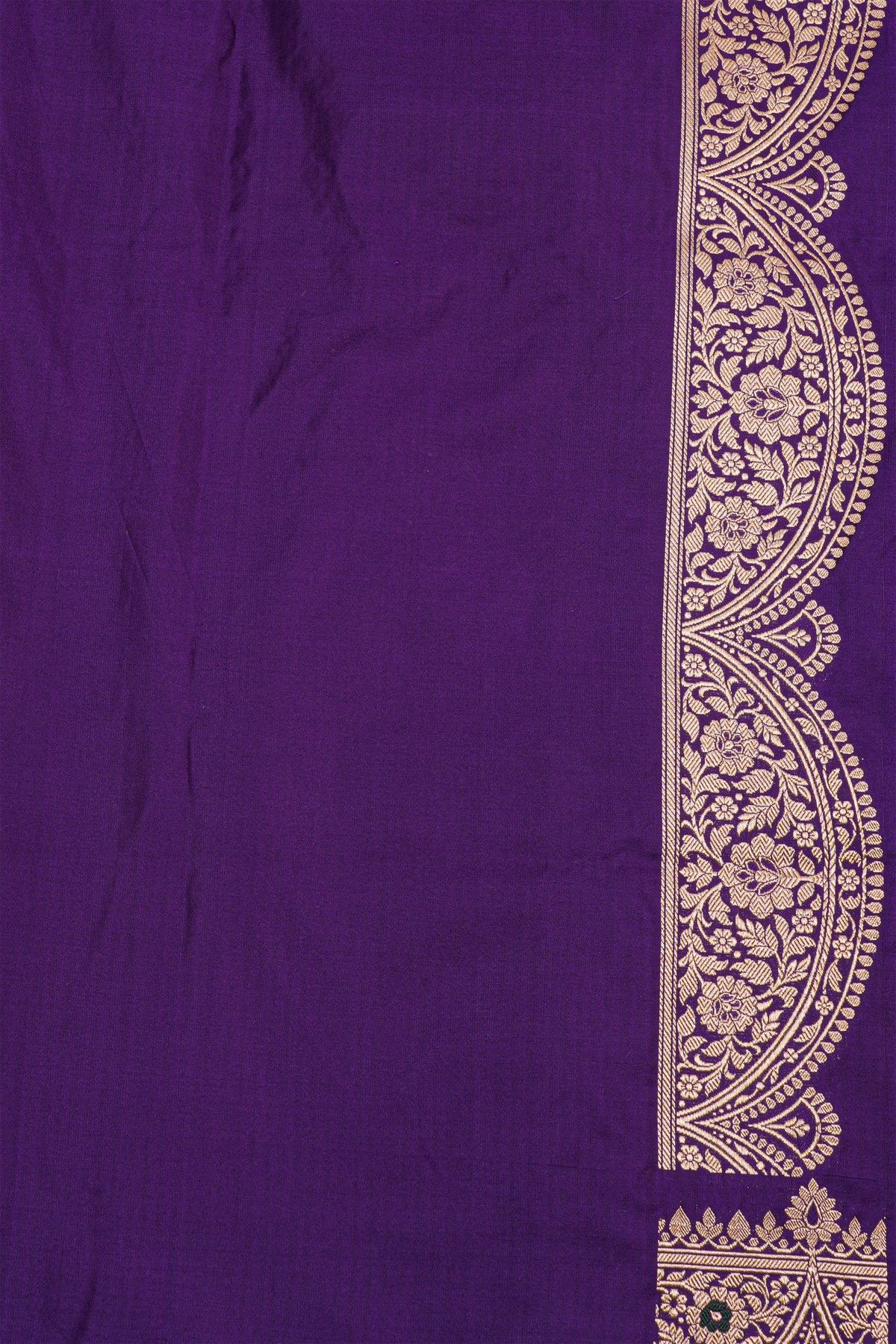 Banarasi Silk Violet Saree