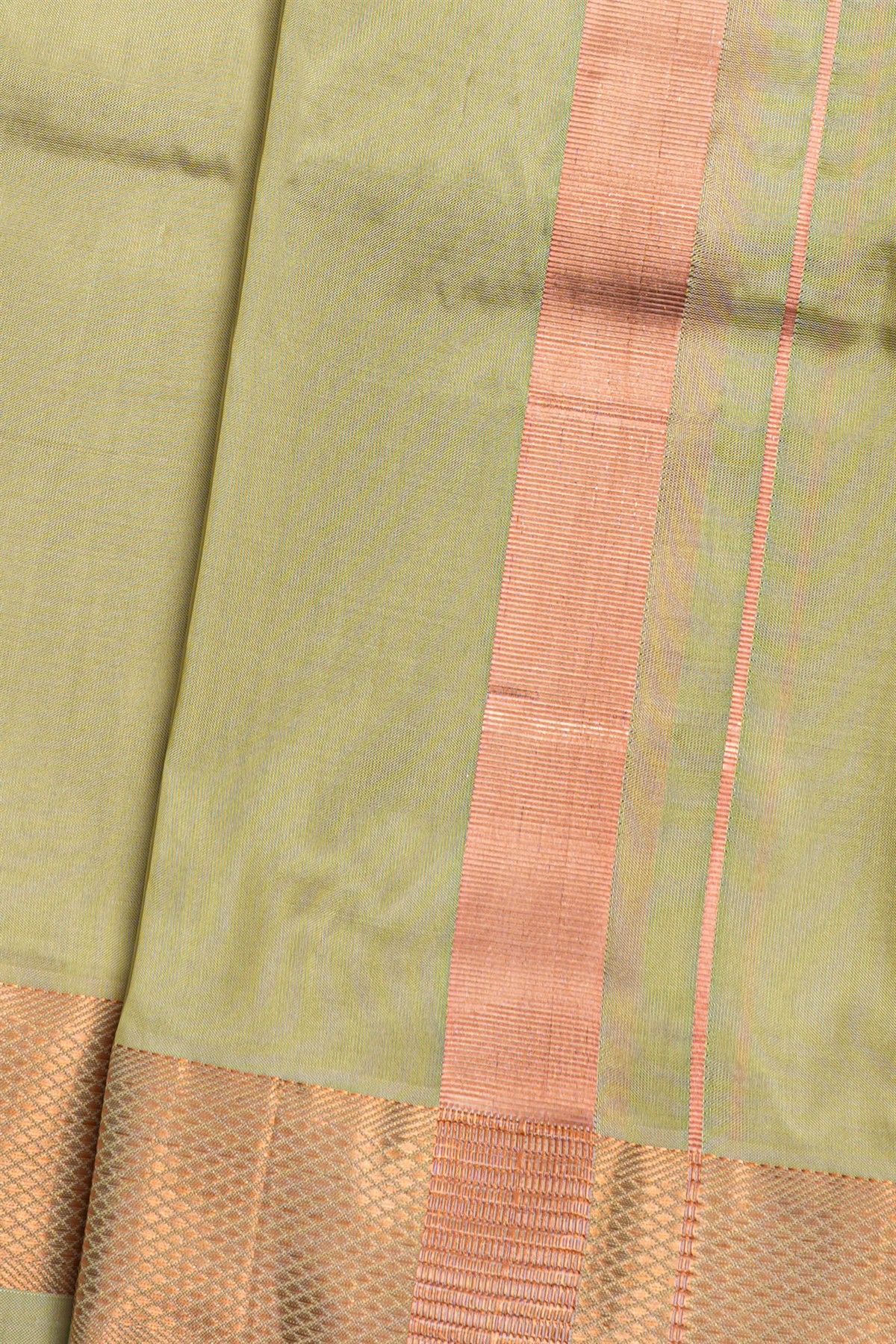 Kancheepuram Silk Beige Dhoti