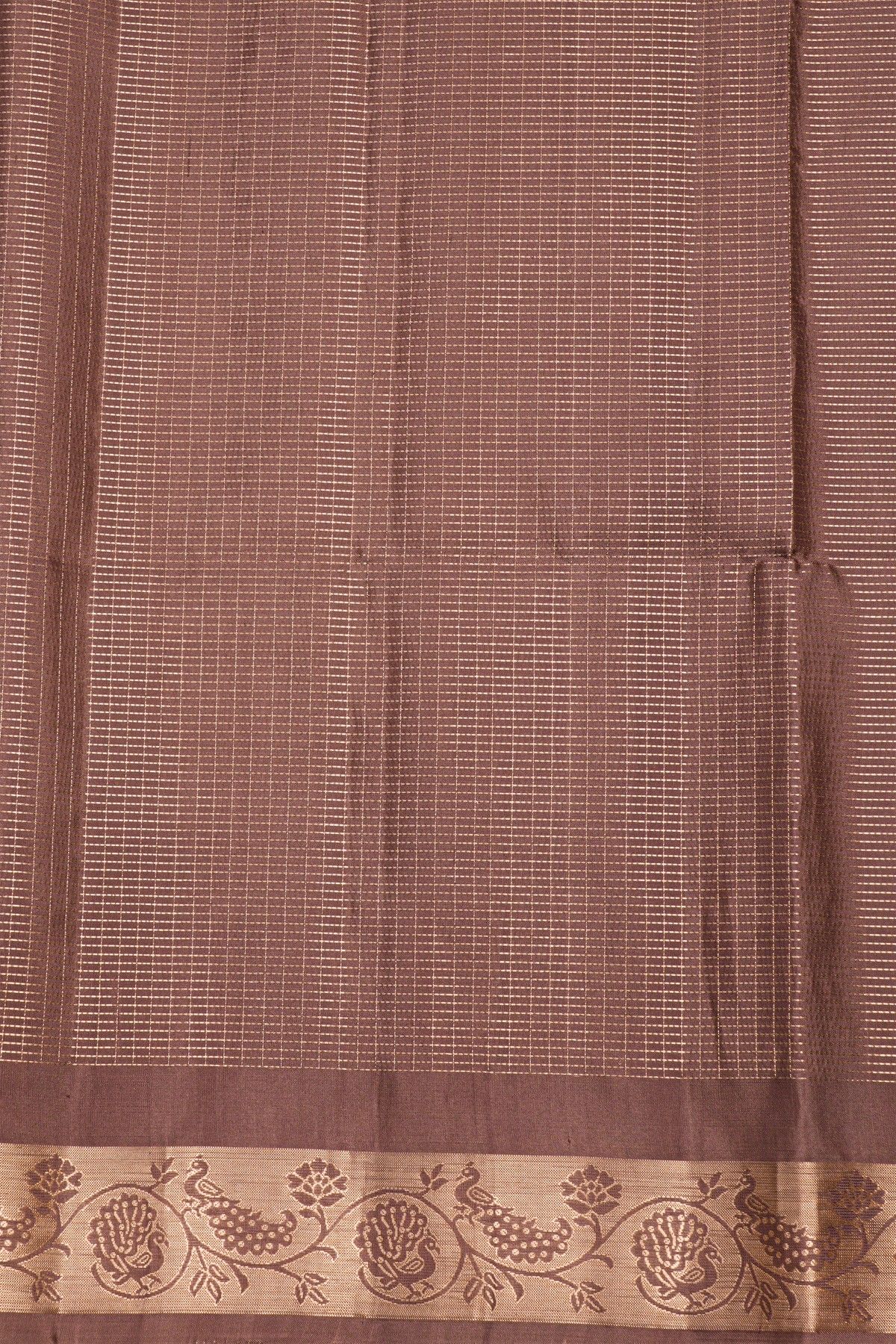 Coimbatore Soft Silk Brown Saree