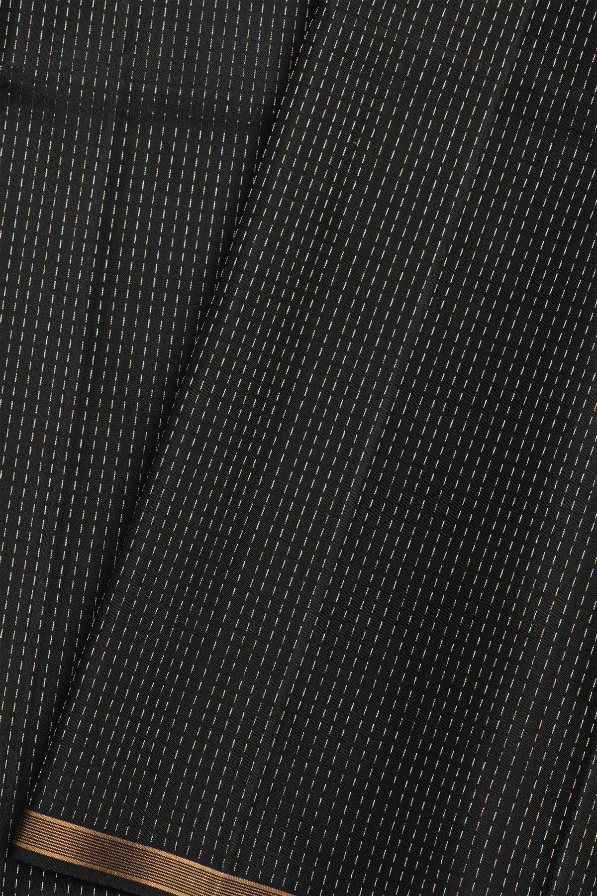 Coimbatore Soft Silk Black Saree