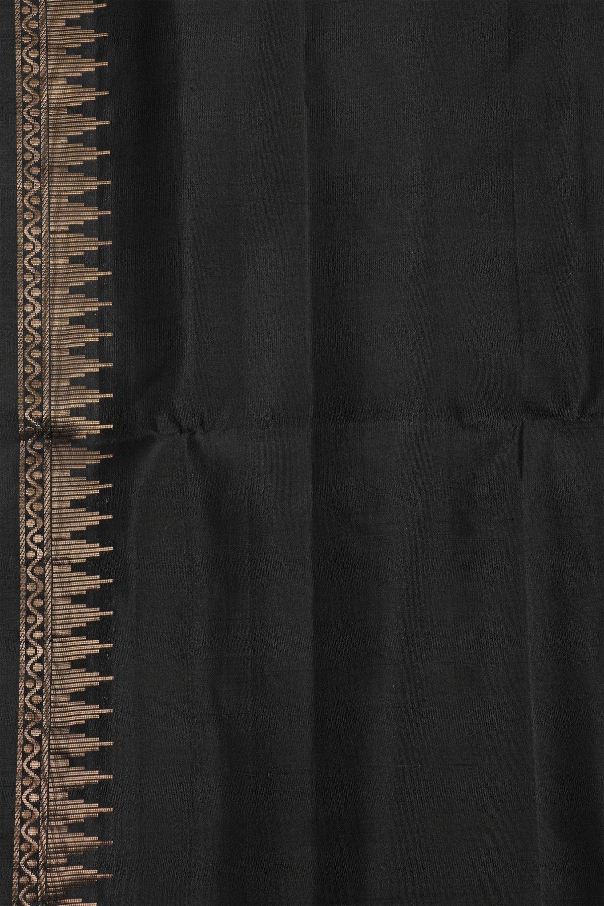 Coimbatore Soft Silk Black Saree