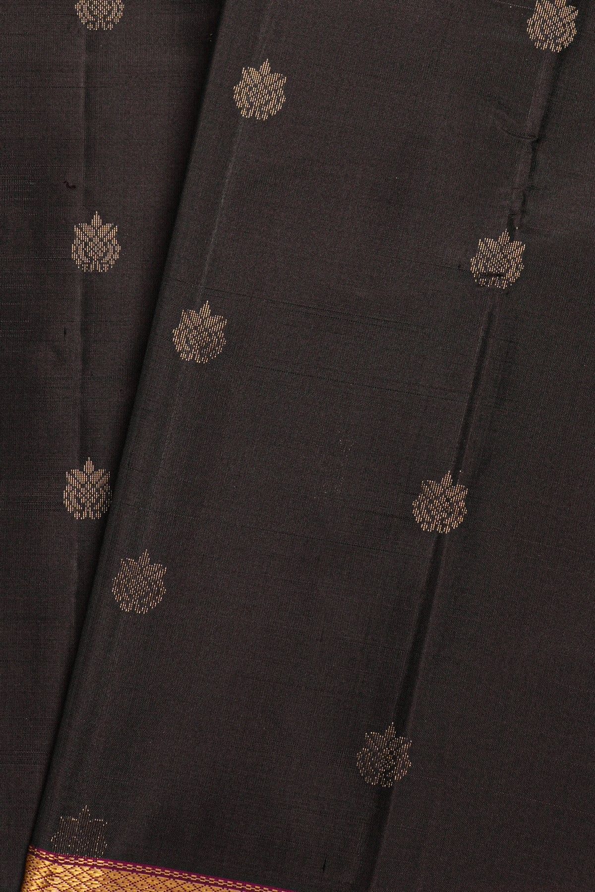 Coimbatore Soft Silk Black Saree