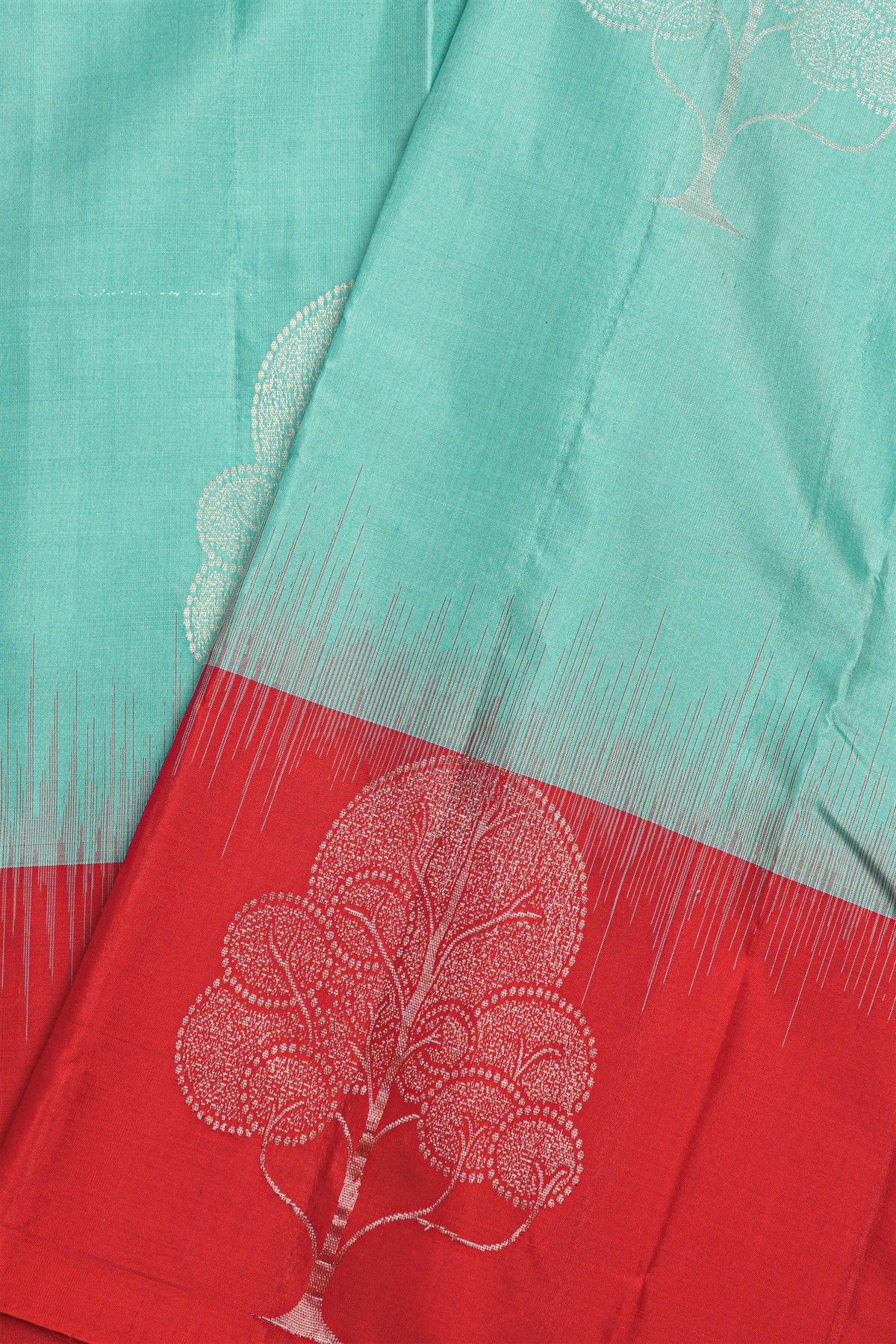 Coimbatore Soft Silk Sky Blue Saree