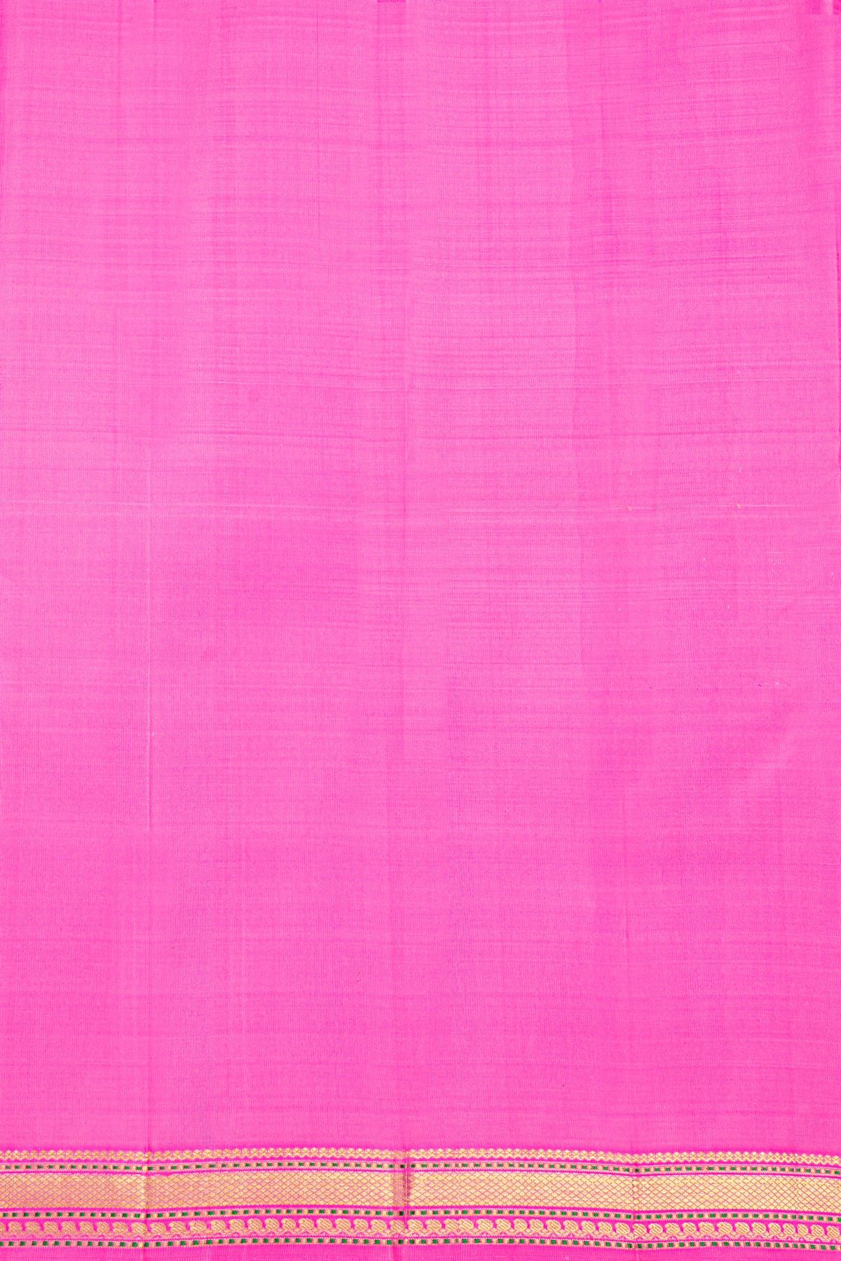 Kancheepuram Silk Pink Saree