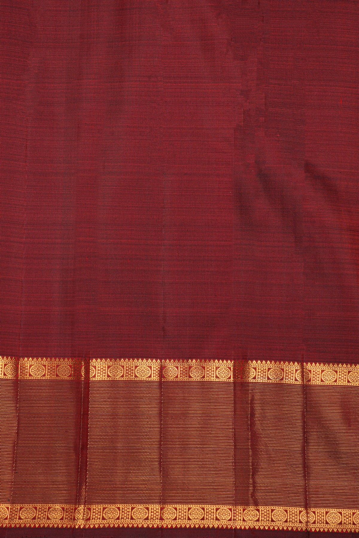 Kancheepuram Silk Maroon Saree