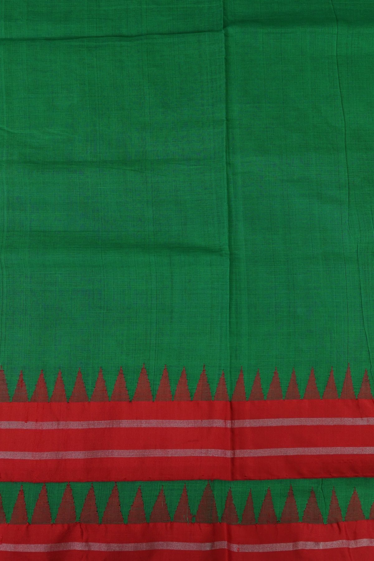 Khaadi Cotton Green Saree