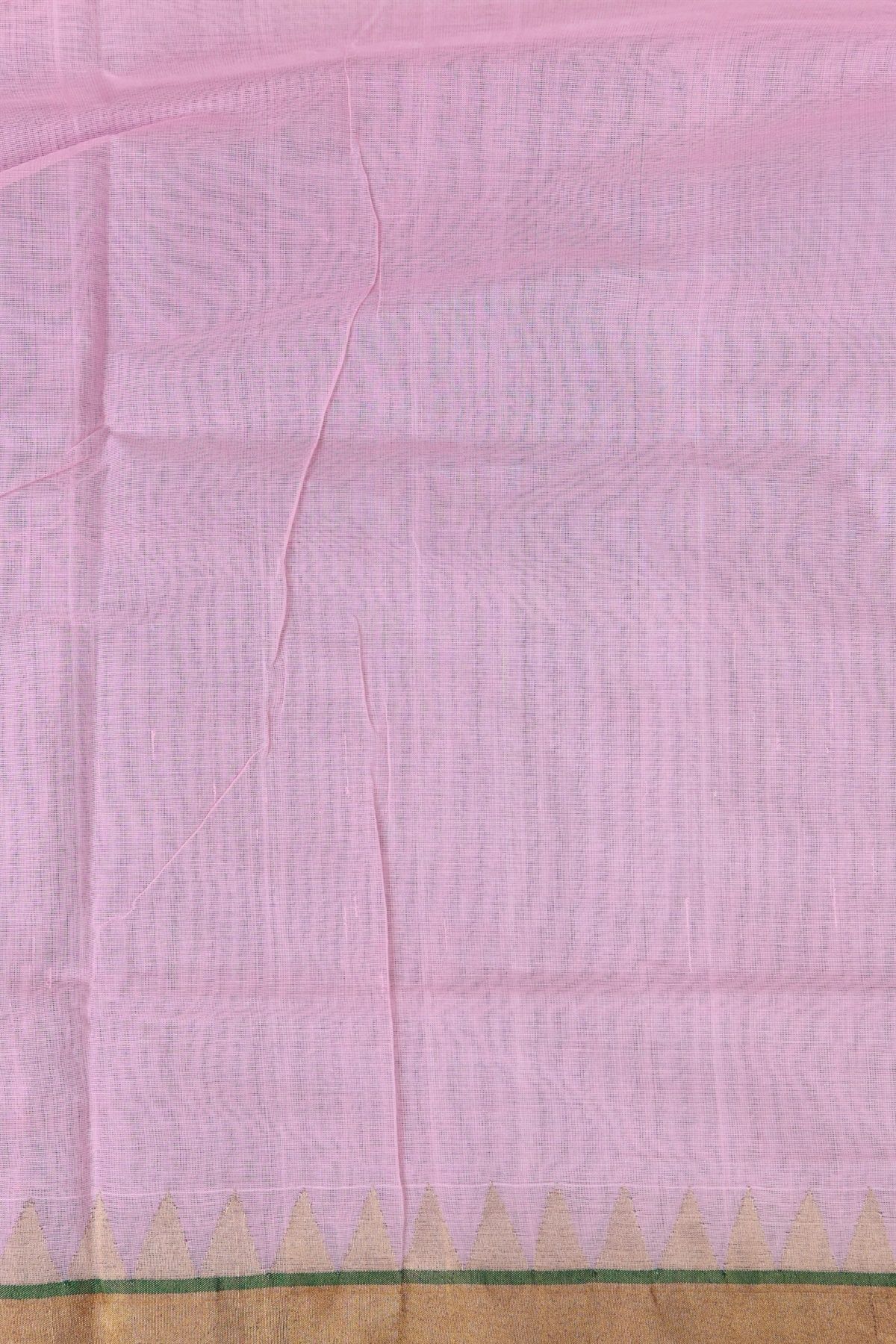 Khaadi Cotton Baby Pink Saree